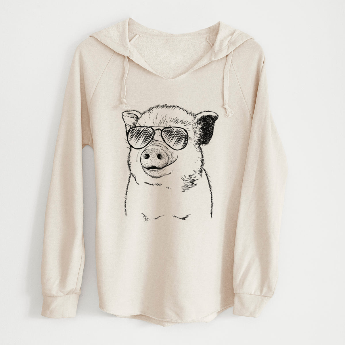 Aviator Kevin the Spotted Pig - Cali Wave Hooded Sweatshirt