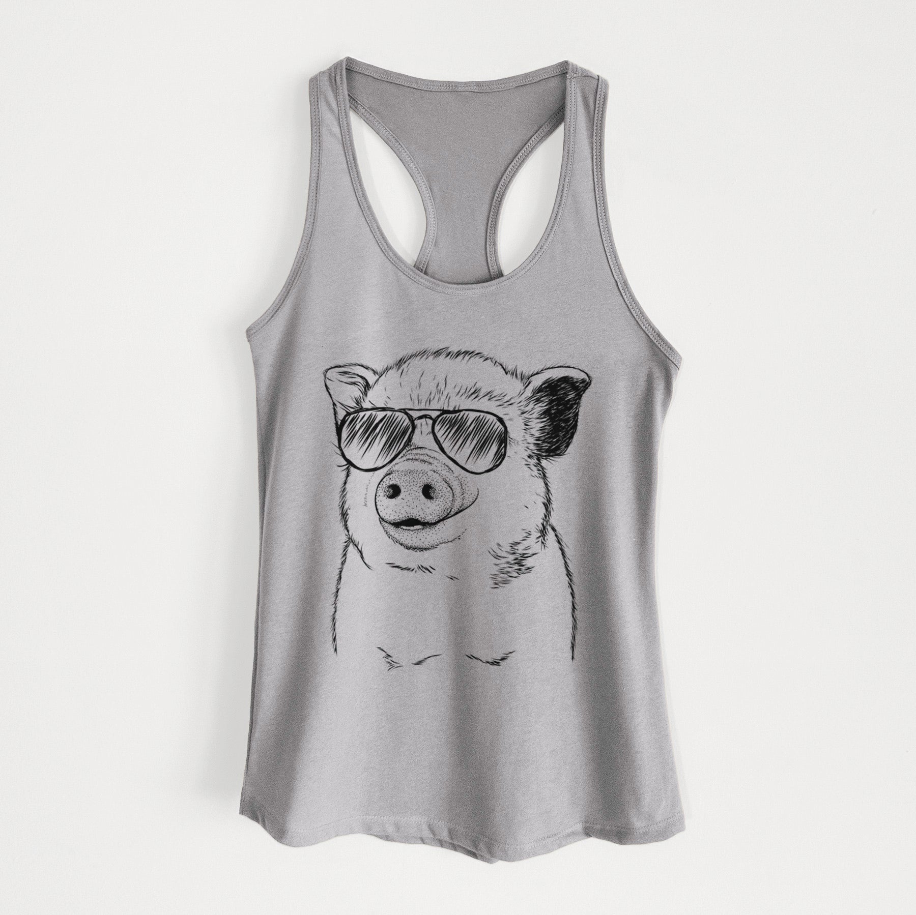 Kevin the Spotted Pig - Women's Racerback Tanktop