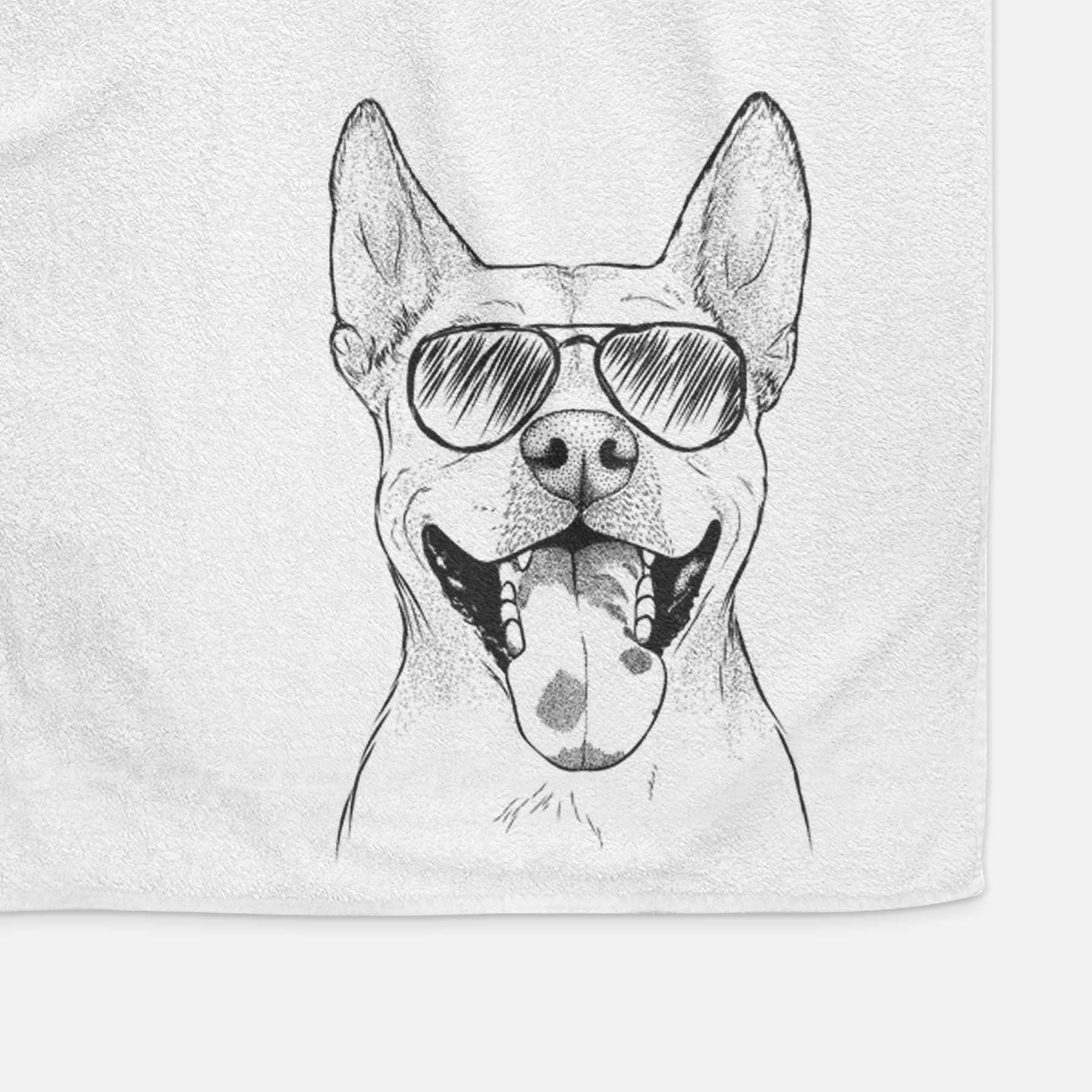 Khaleesi the Carolina Dog Decorative Hand Towel