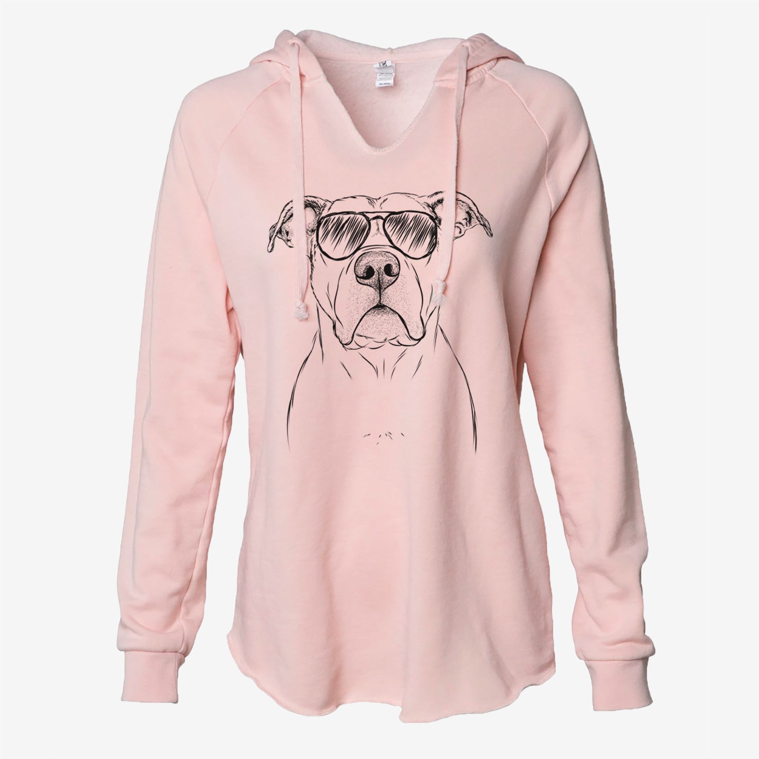 KiaOra the Pitbull Mix - Cali Wave Hooded Sweatshirt