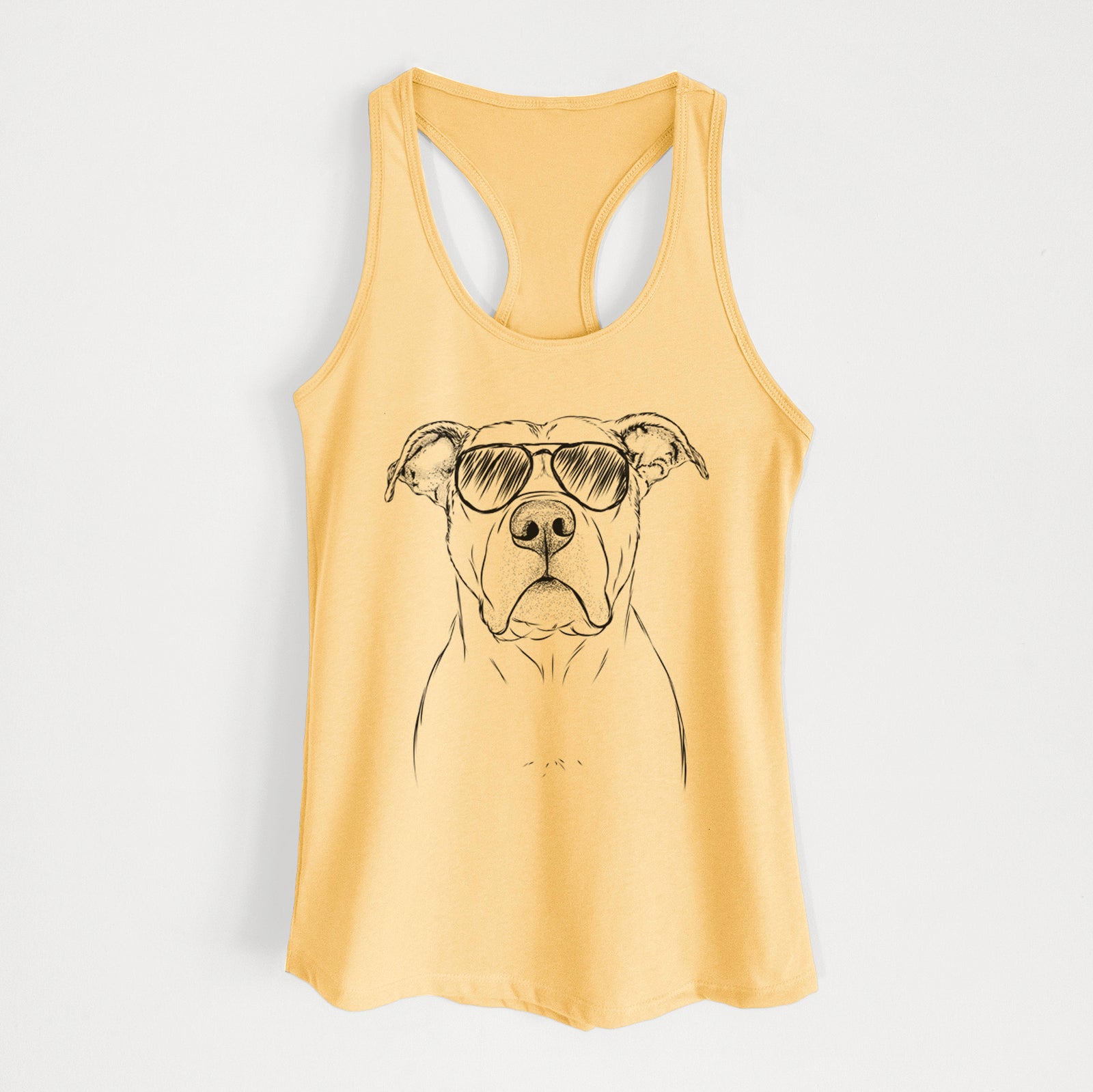 KiaOra the Pitbull Mix - Women's Racerback Tanktop