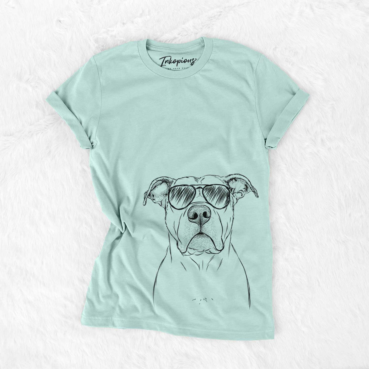Aviator KiaOra the Pitbull Mix - Unisex Crewneck