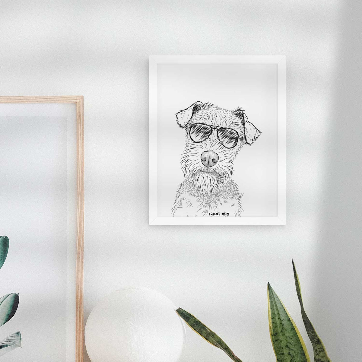 Kiara the Welsh Terrier Art Print