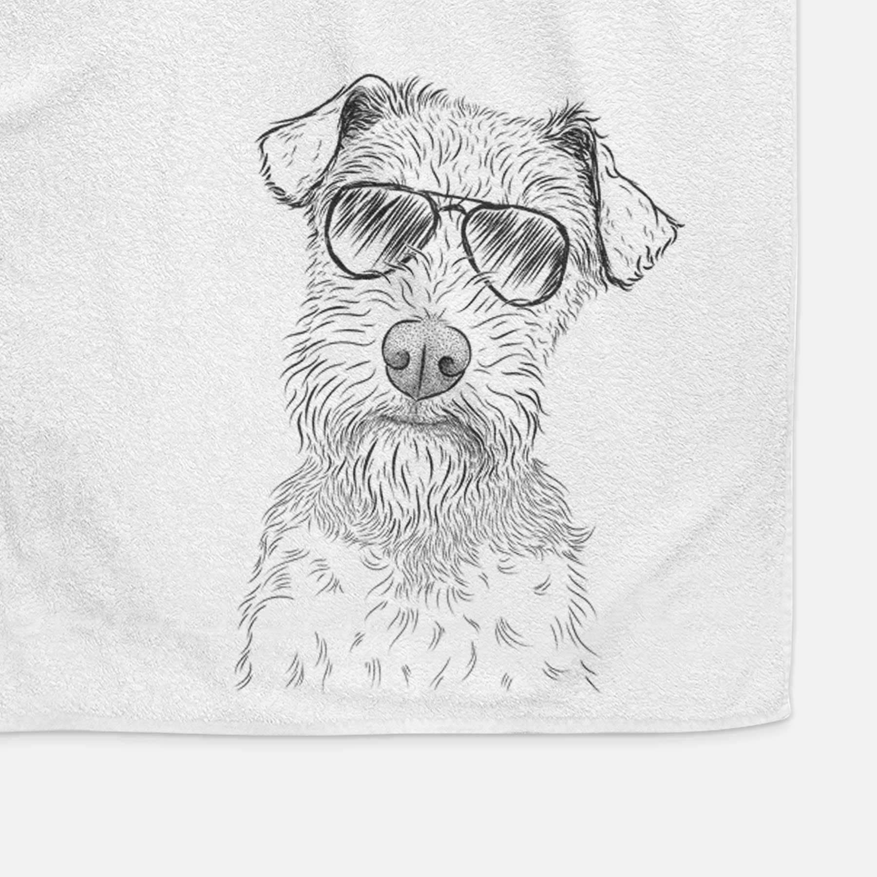 Kiara the Welsh Terrier Decorative Hand Towel