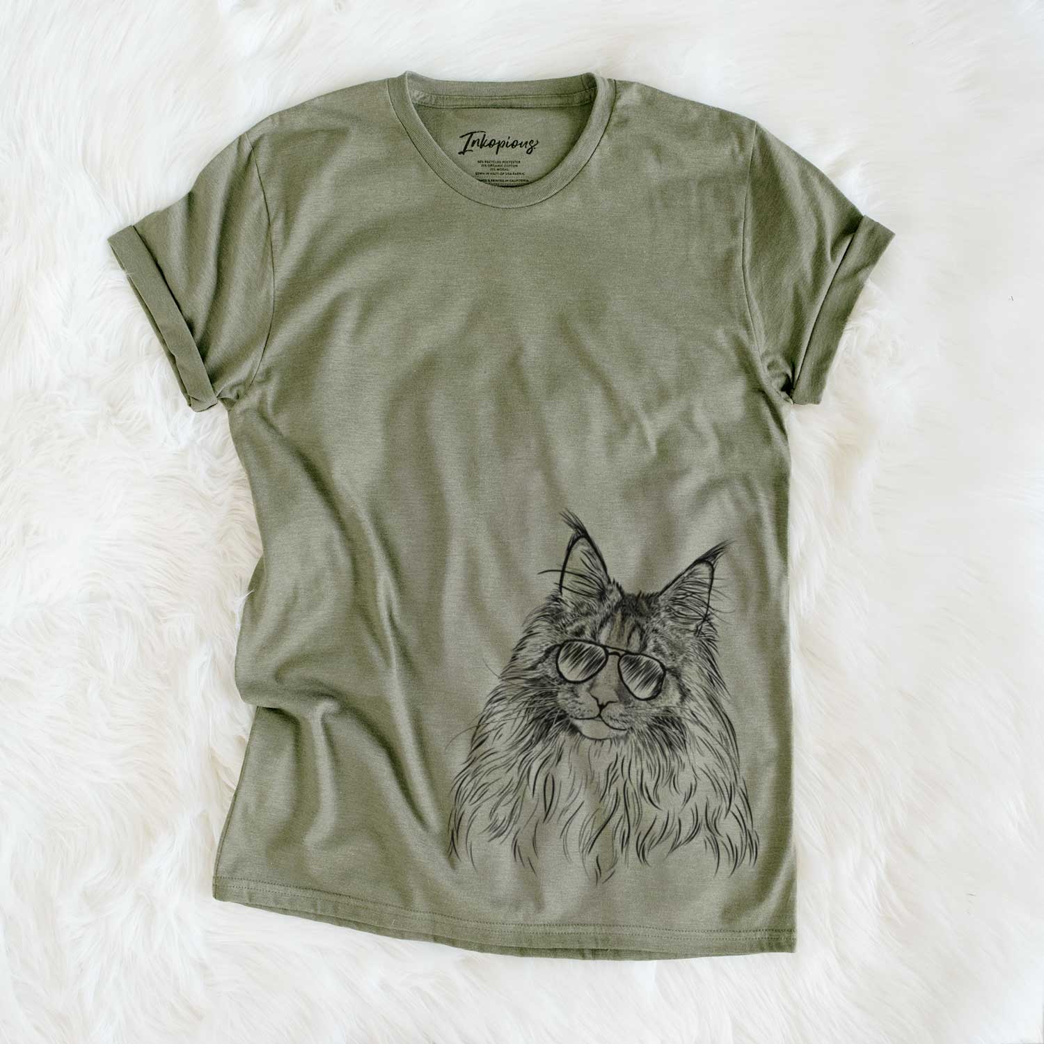 Kiki the Maine Coon Cat - Unisex Crewneck