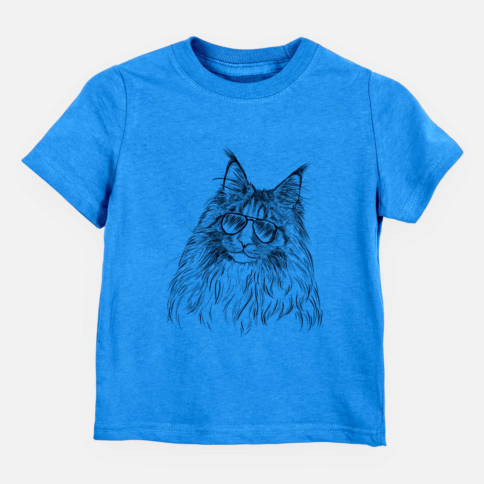Aviator Kiki the Maine Coon Cat - Kids/Youth/Toddler Shirt