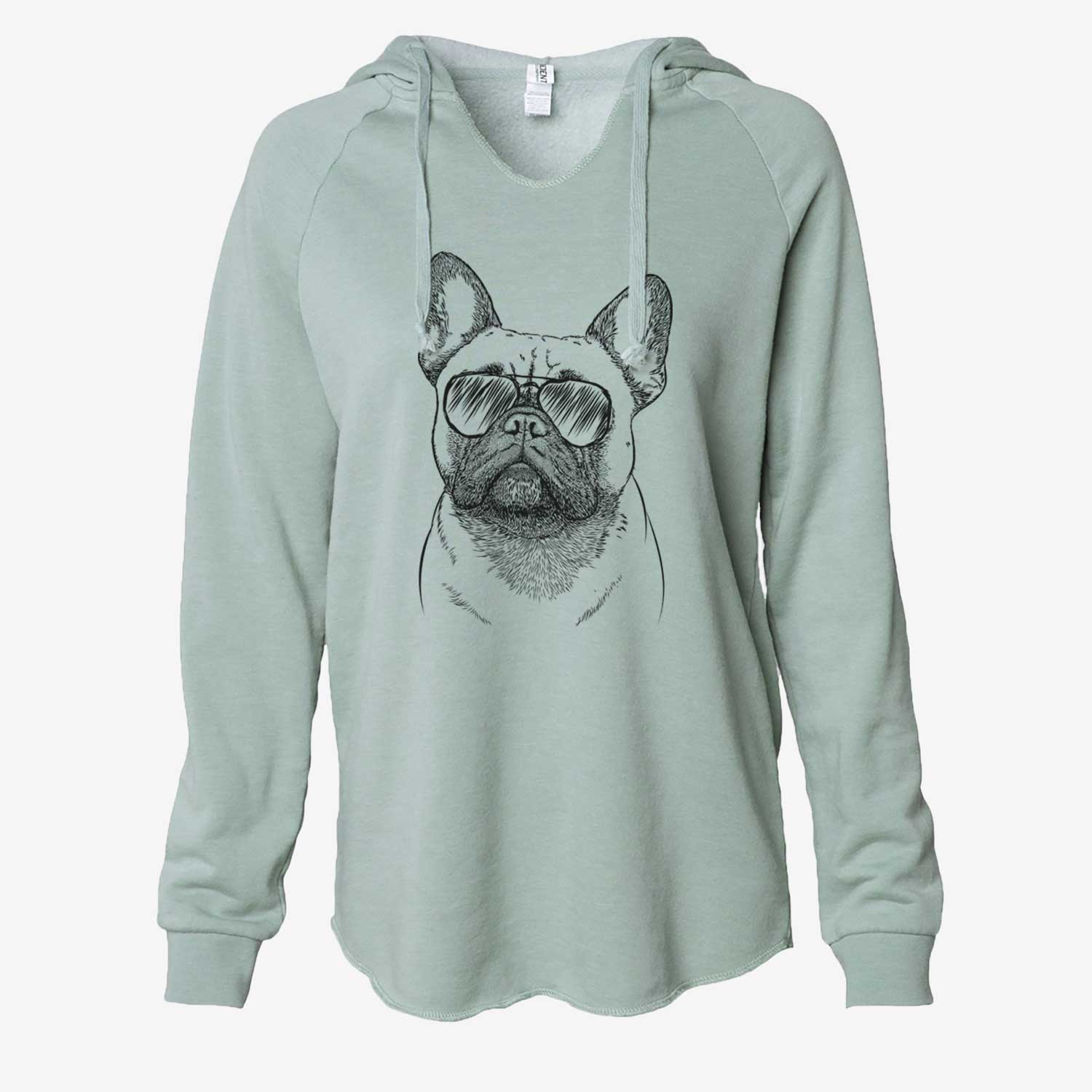 Kingsleigh the French Bulldog - Cali Wave Hooded Sweatshirt