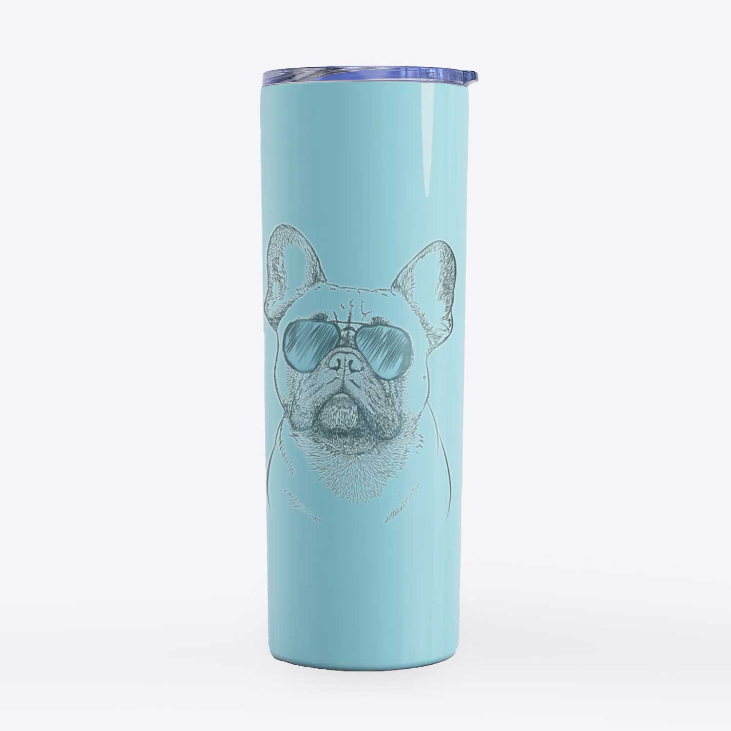 Kingsleigh the French Bulldog - 20oz Skinny Tumbler