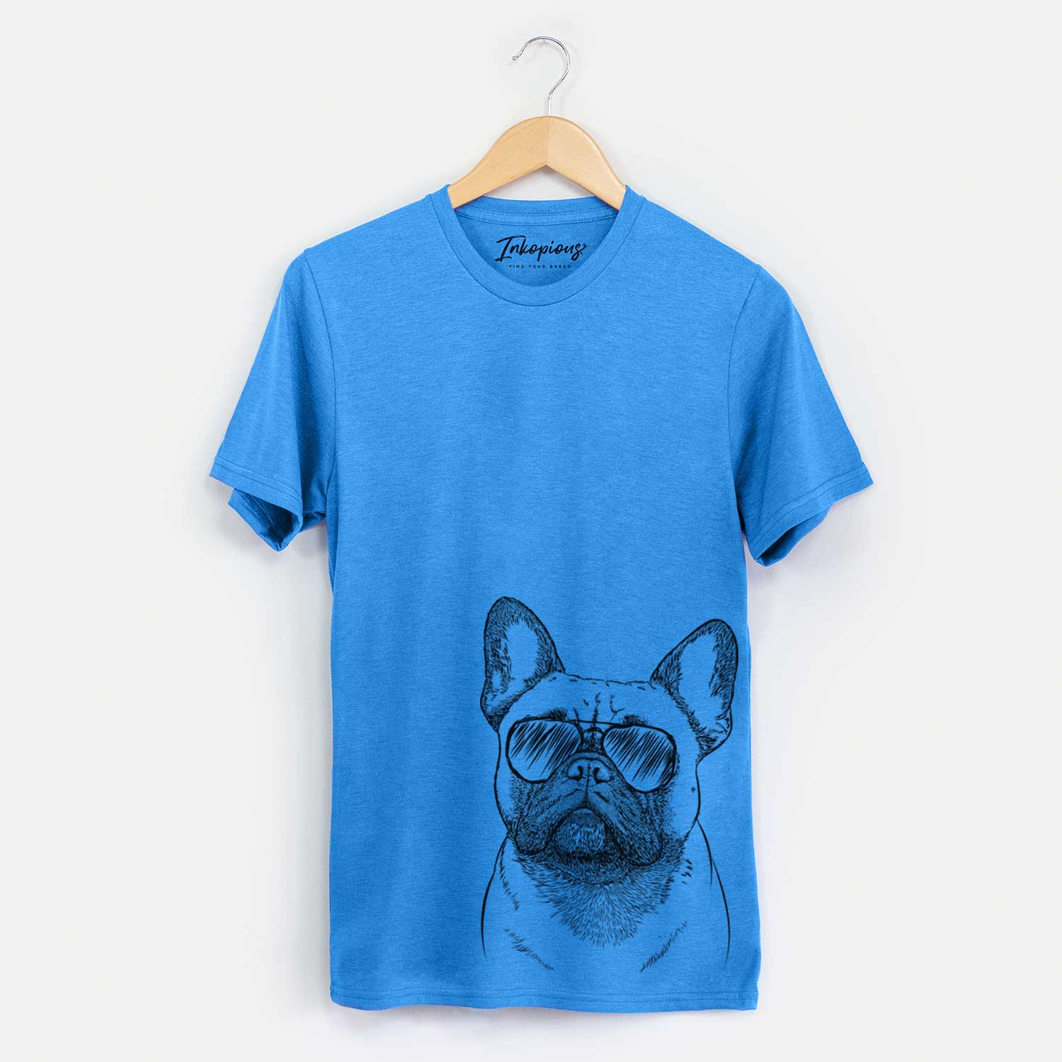 Aviator Kingsleigh the French Bulldog - Unisex Crewneck