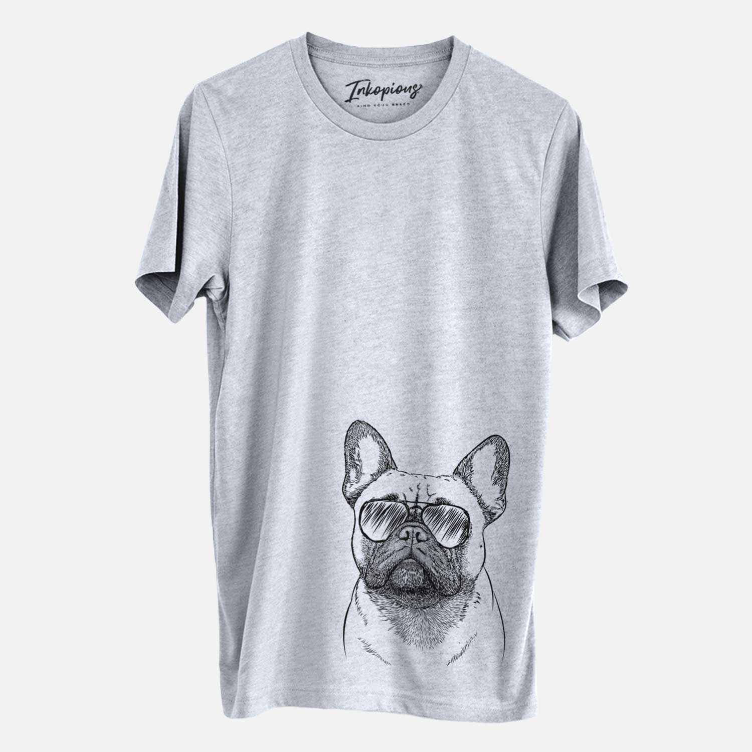 Aviator Kingsleigh the French Bulldog - Unisex Crewneck