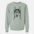 Aviator Kira the Siberian Husky - Unisex Pigment Dyed Crew Sweatshirt