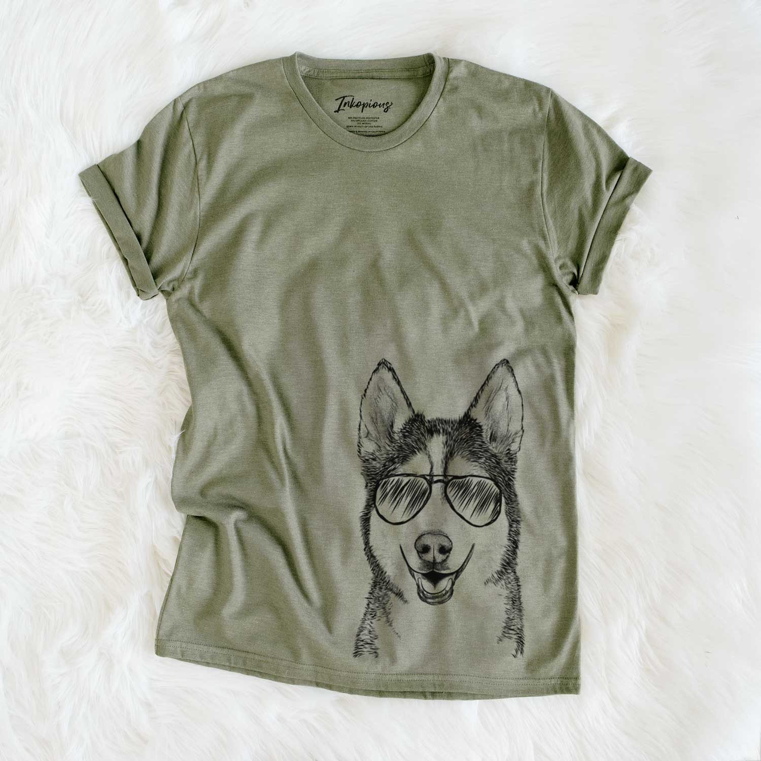 Kira the Siberian Husky - Unisex Crewneck