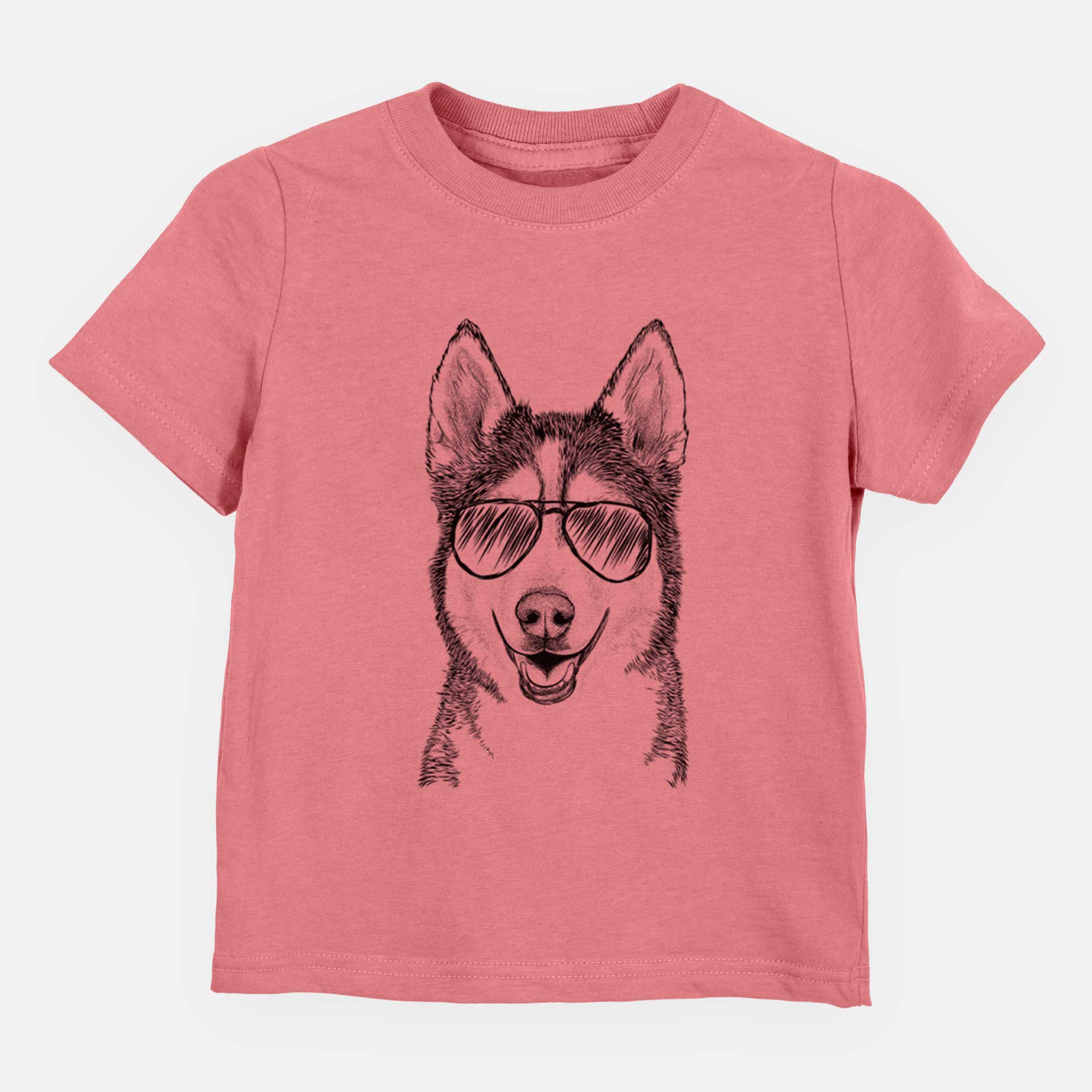 Aviator Kira the Siberian Husky - Kids/Youth/Toddler Shirt
