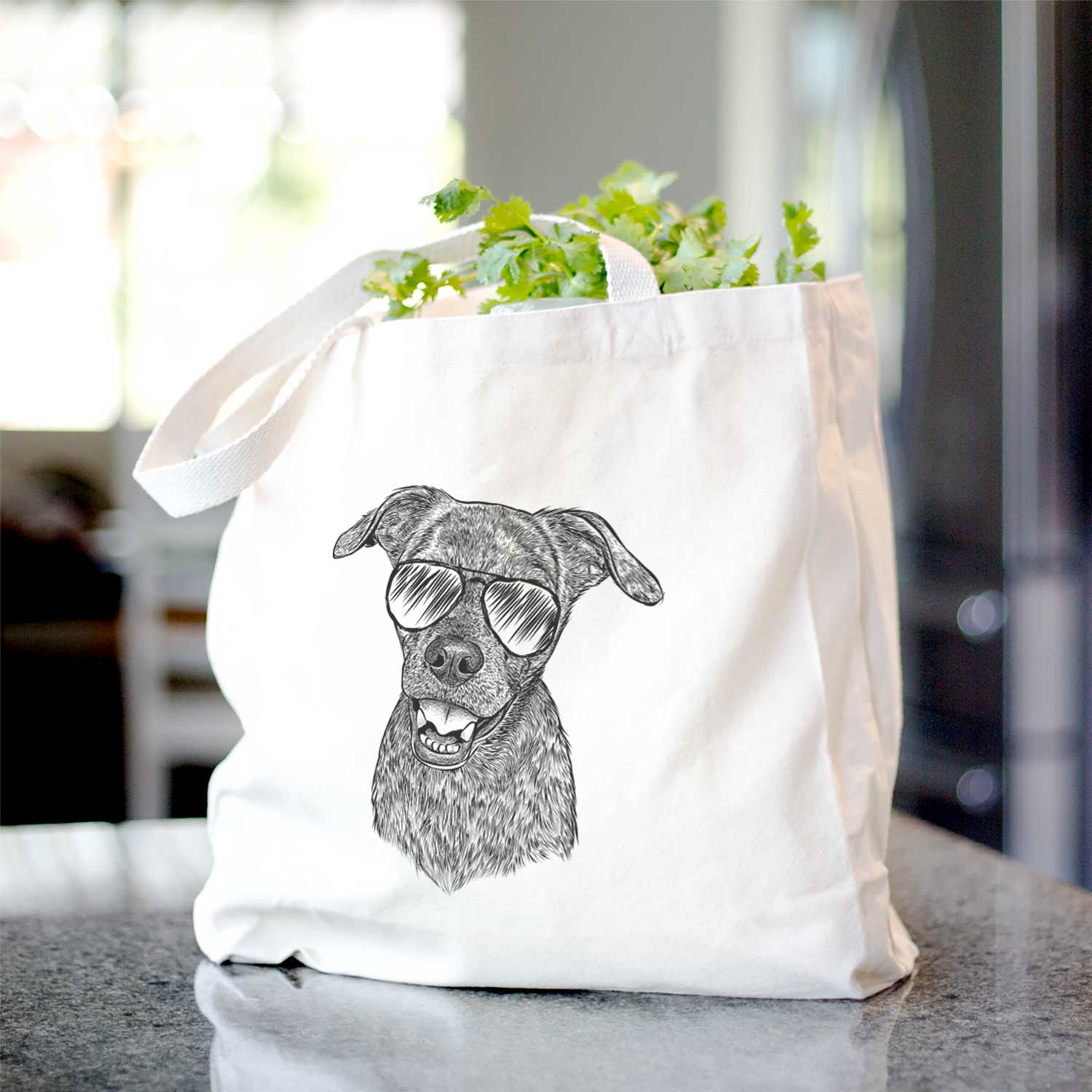 Kirby the Mountain Cur Mix - Tote Bag