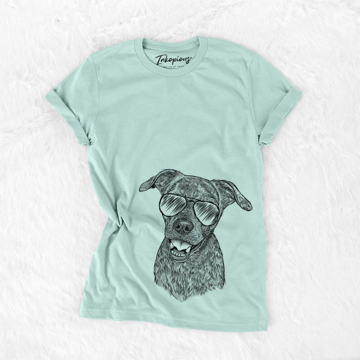 Aviator Kirby the Mountain Cur Mix - Unisex Crewneck