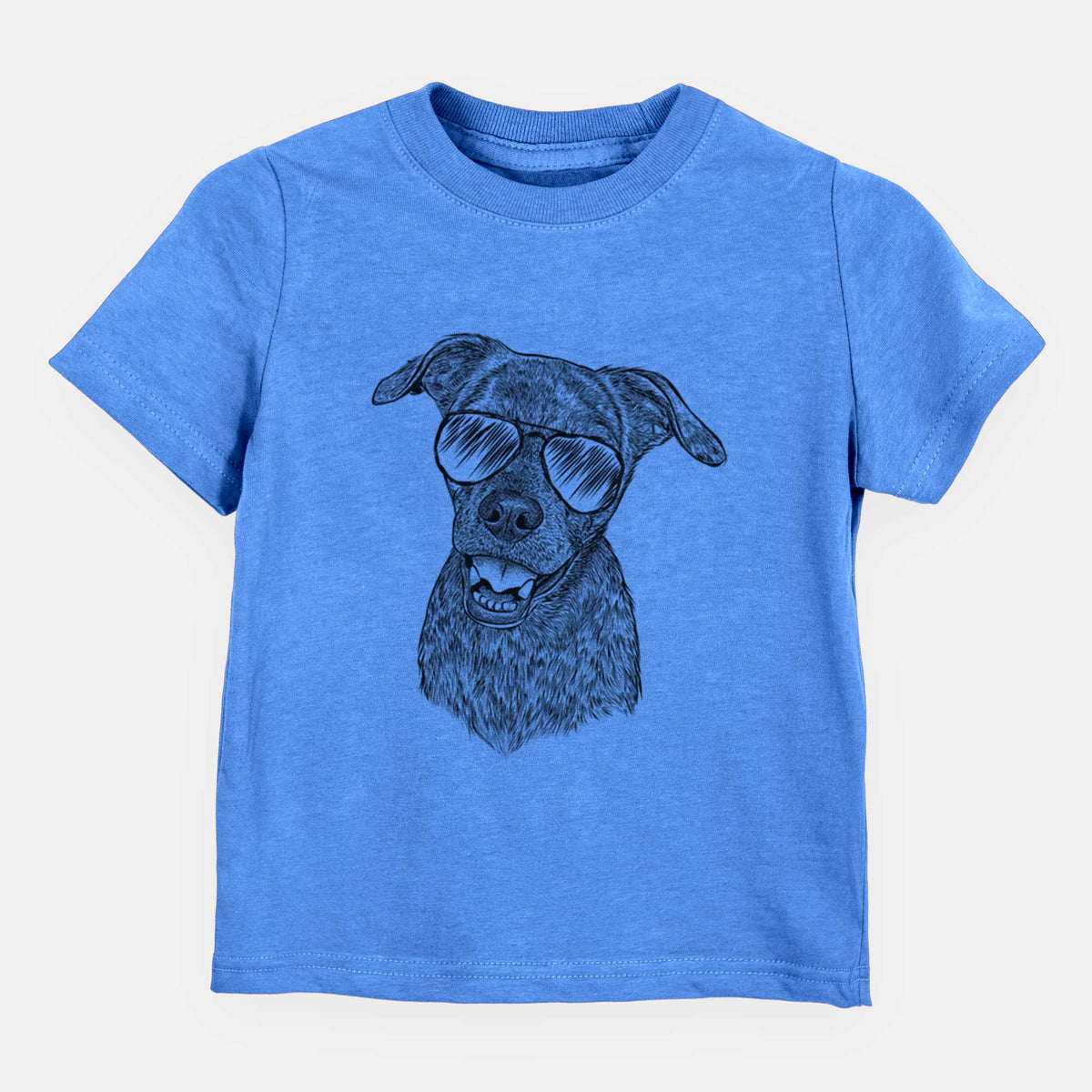 Aviator Kirby the Mountain Cur Mix - Kids/Youth/Toddler Shirt