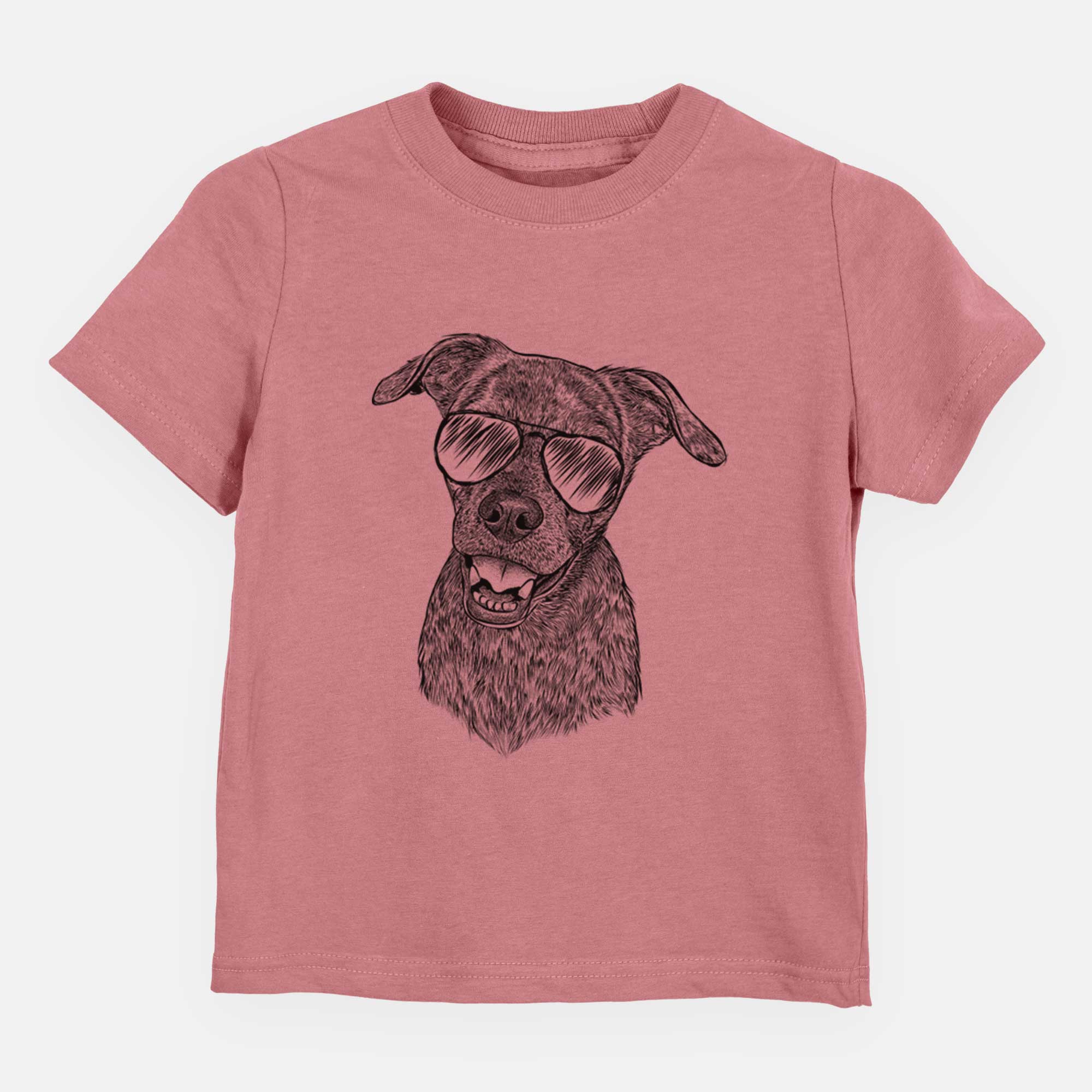 Aviator Kirby the Mountain Cur Mix - Kids/Youth/Toddler Shirt