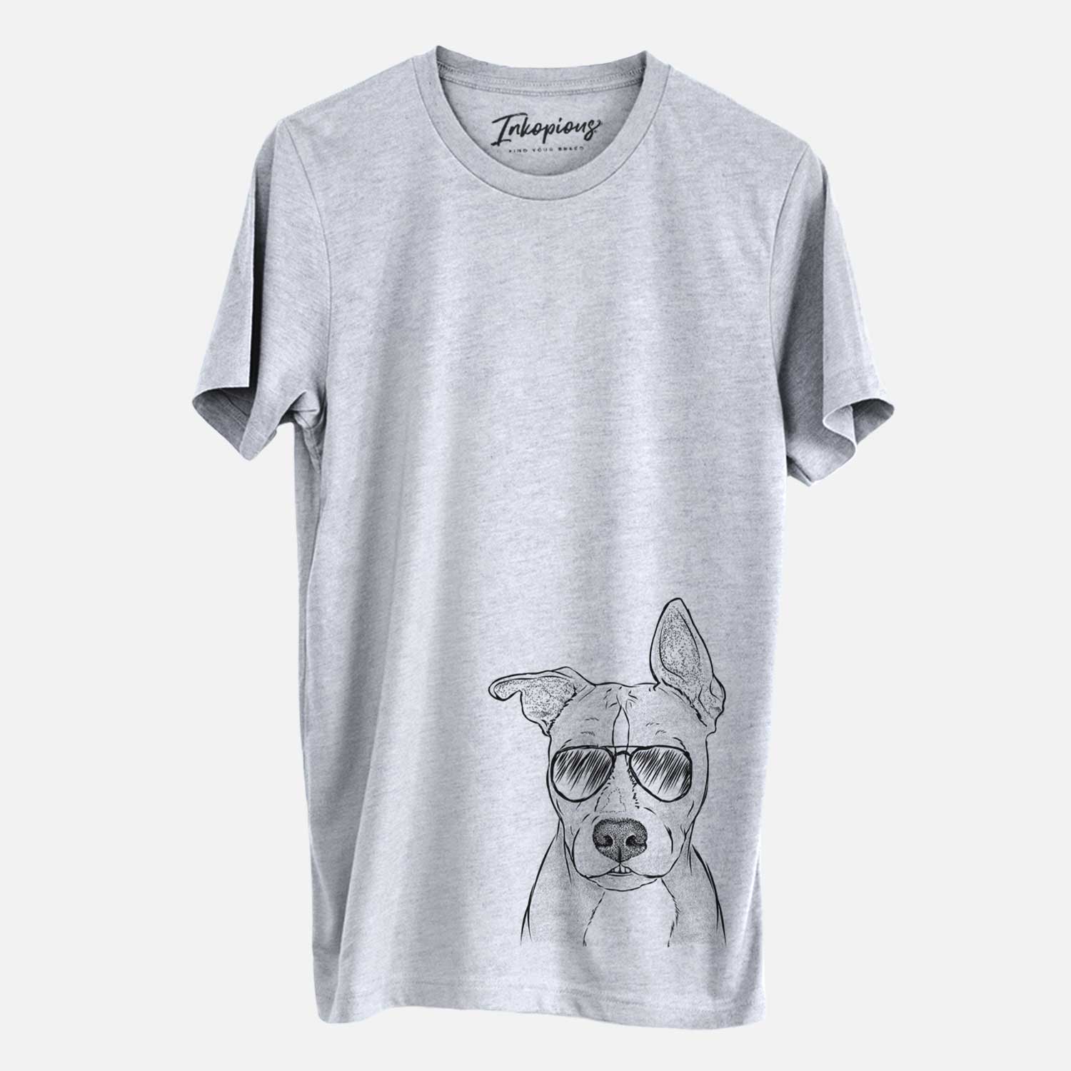 Aviator Kisses the Pitbull - Unisex Crewneck