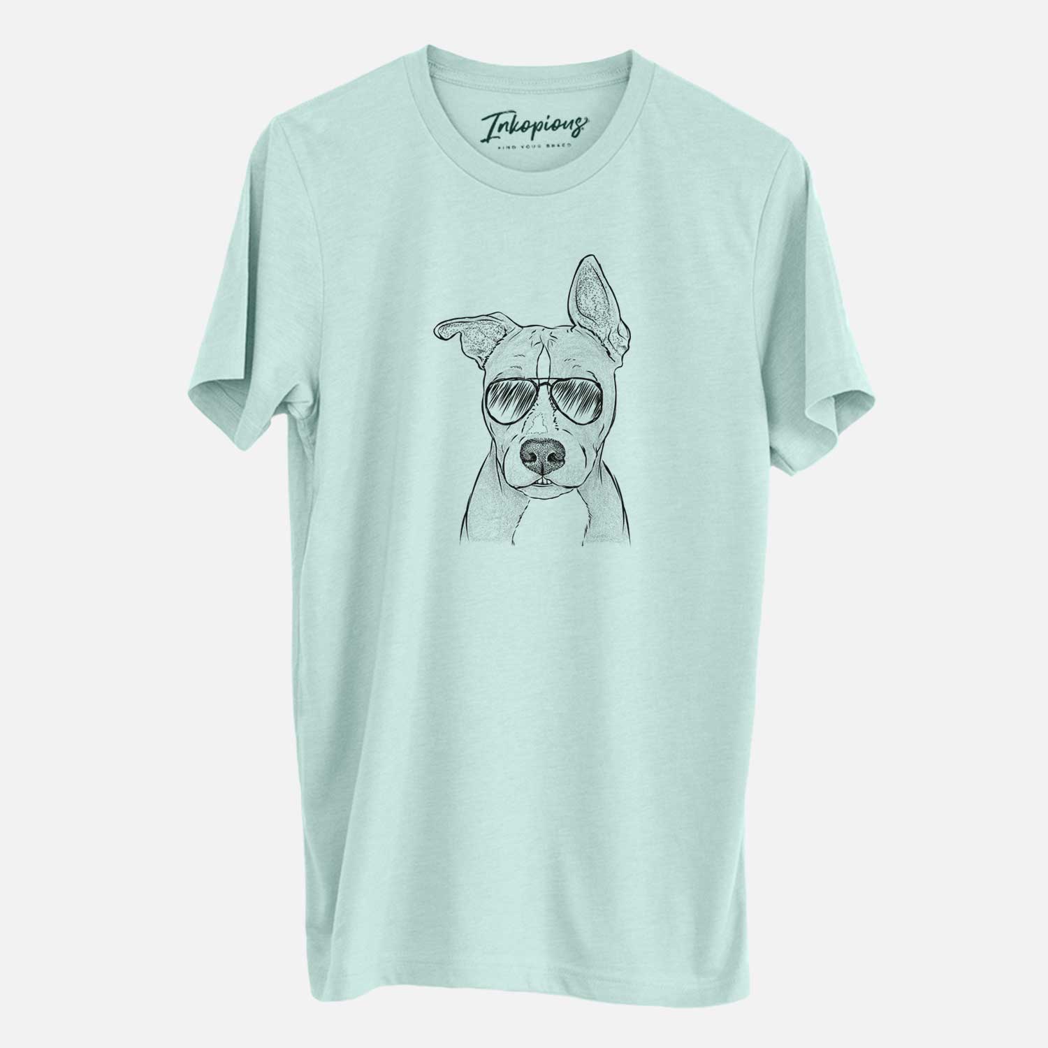 Aviator Kisses the Pitbull - Unisex Crewneck