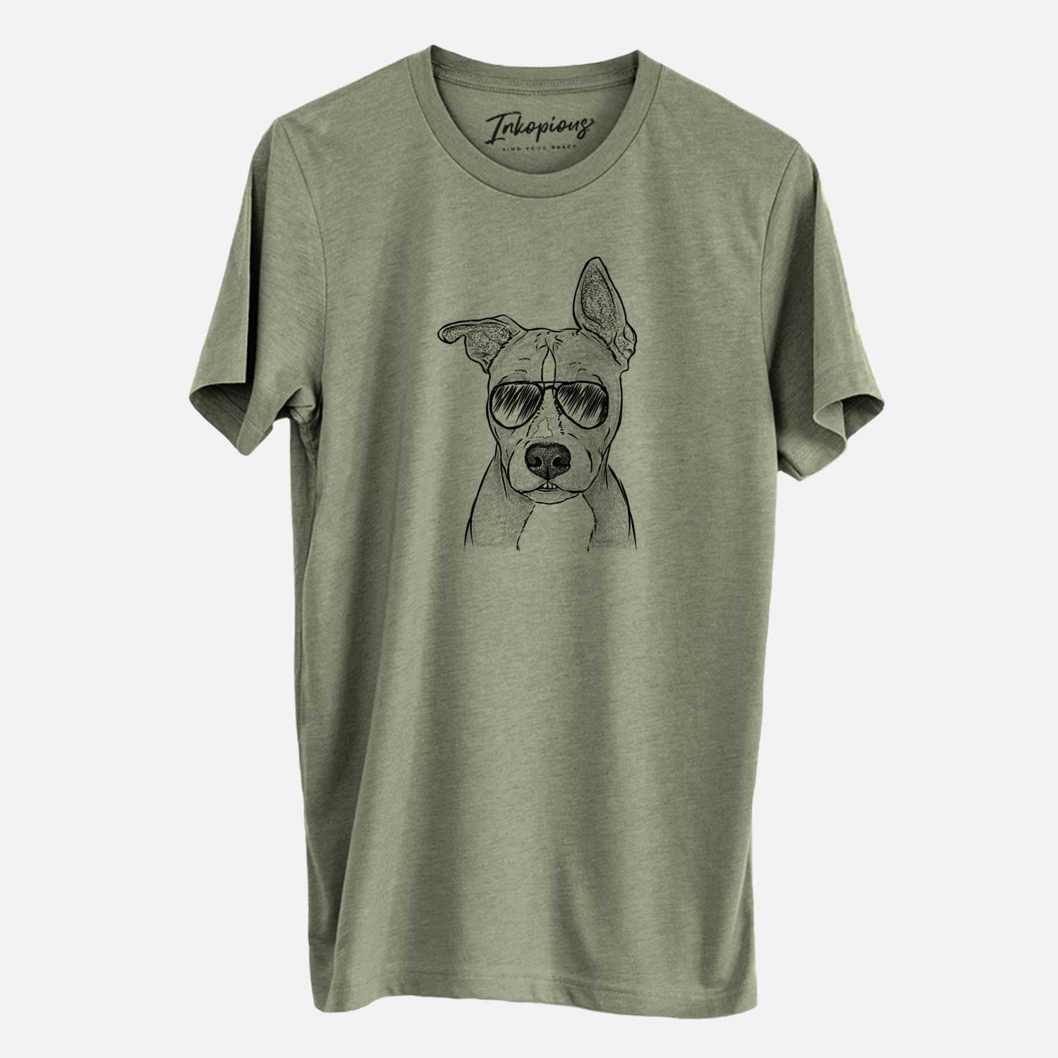 Aviator Kisses the Pitbull - Unisex Crewneck