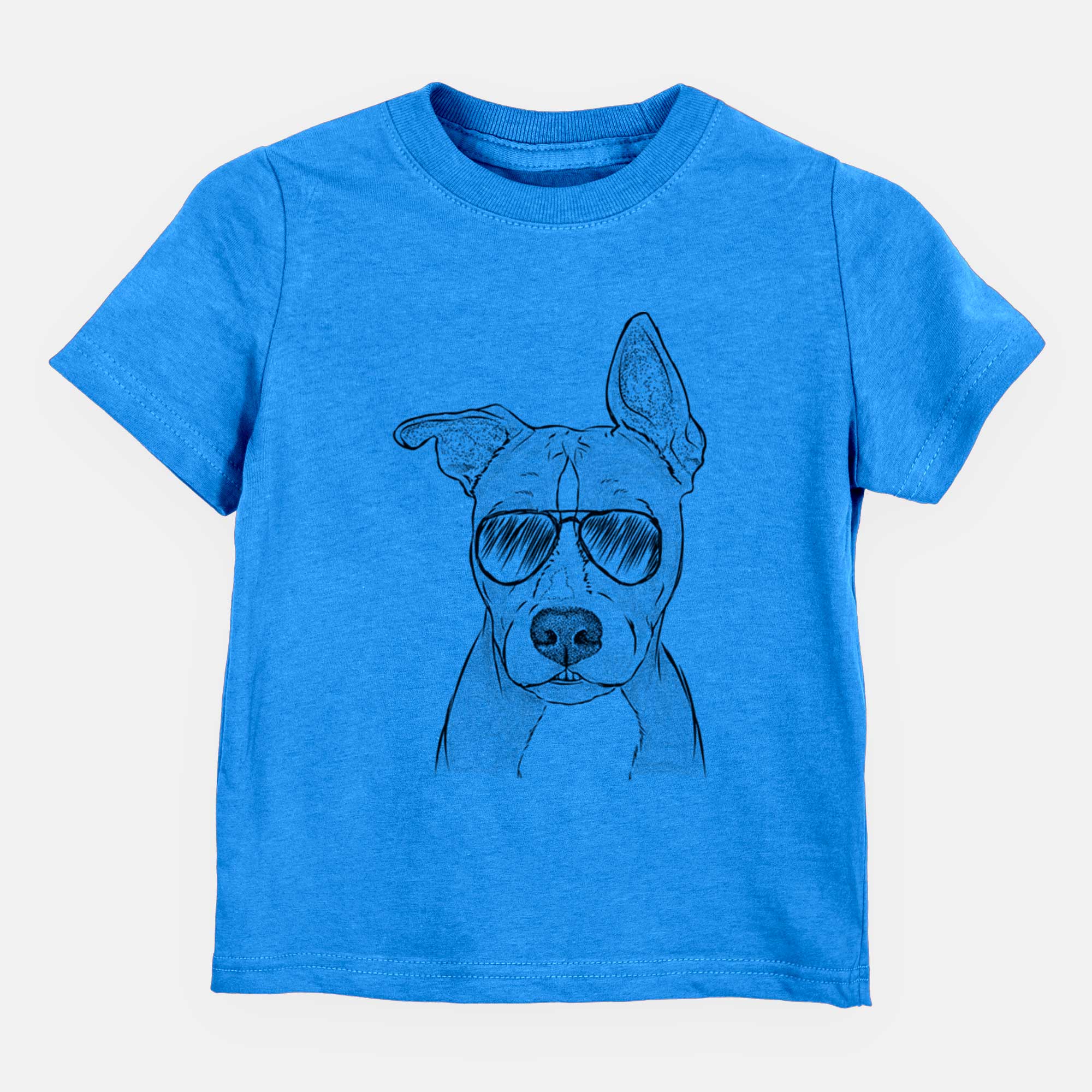 Aviator Kisses the Pitbull - Kids/Youth/Toddler Shirt