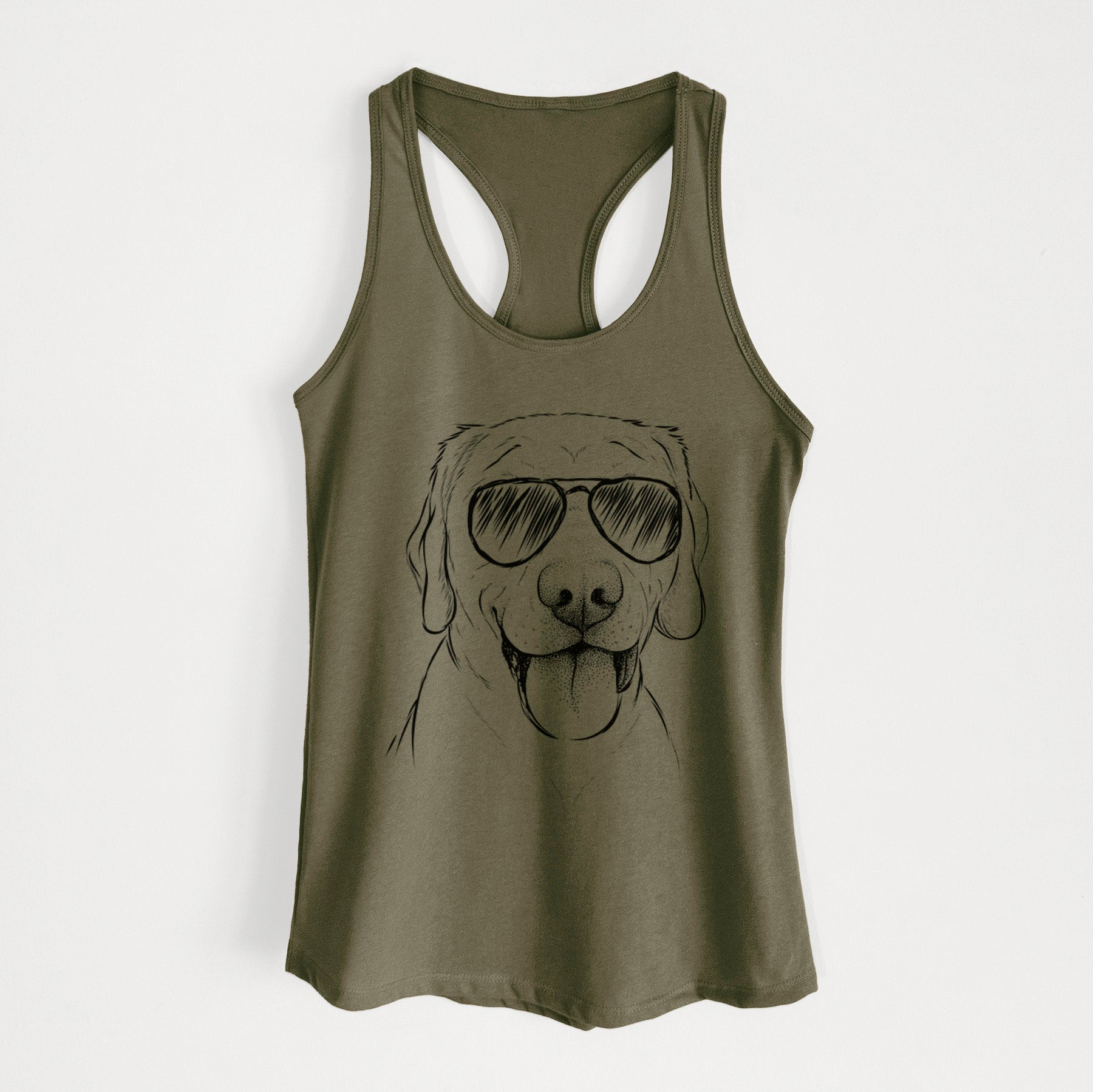 Klay the Labrador Retriever - Women's Racerback Tanktop