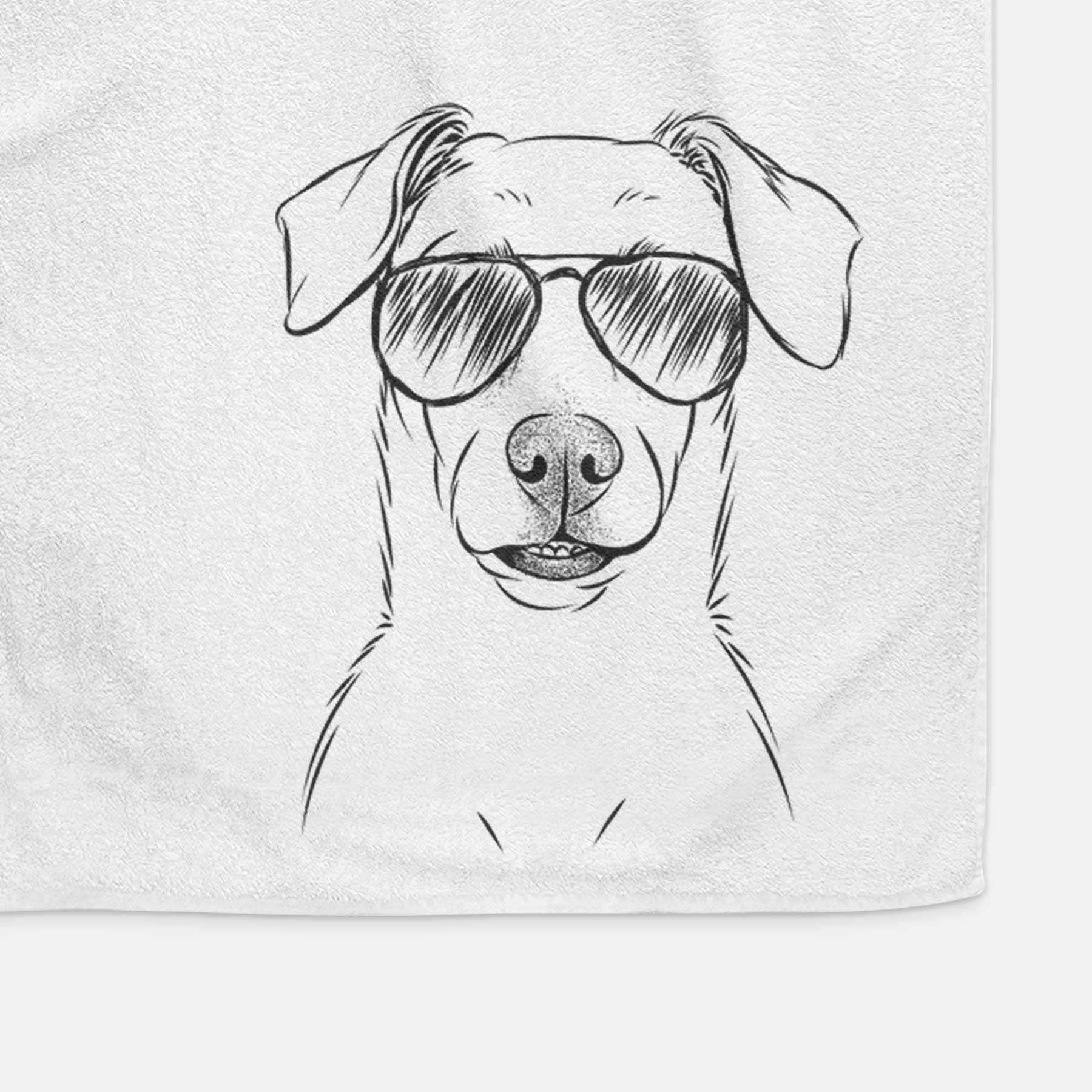 Koa the Jack Russell Terrier Decorative Hand Towel