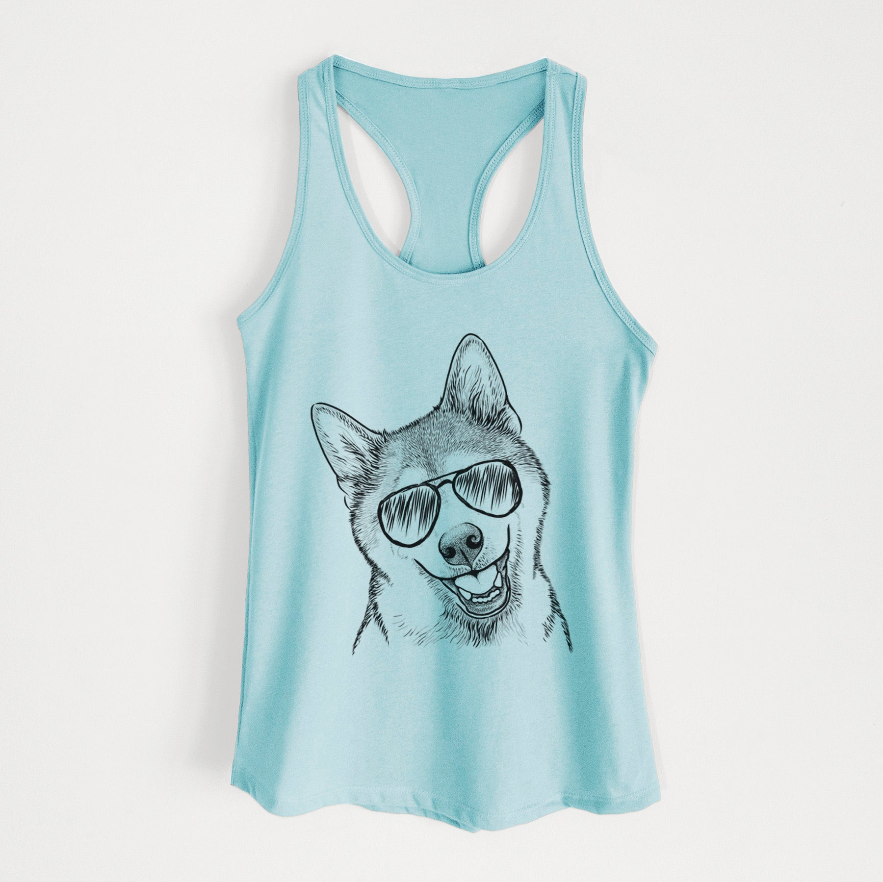 Koby the Shiba Inu - Women's Racerback Tanktop