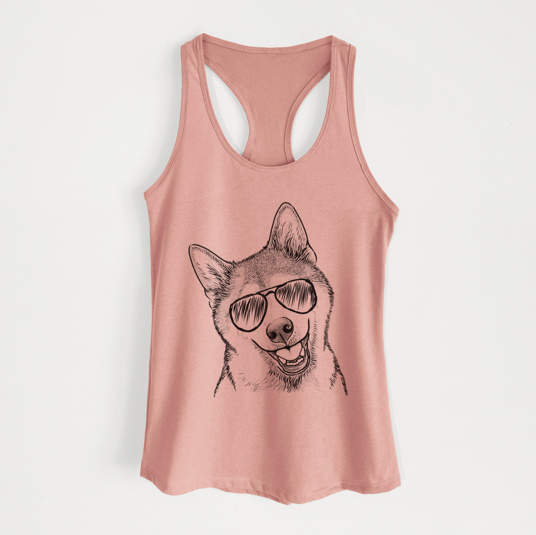 Koby the Shiba Inu - Women's Racerback Tanktop