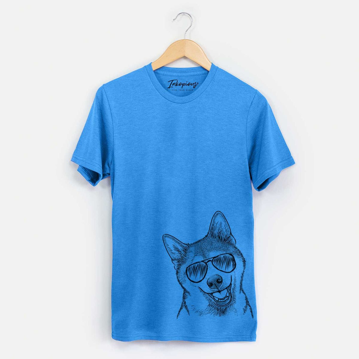 Aviator Koby the Shiba Inu - Unisex Crewneck