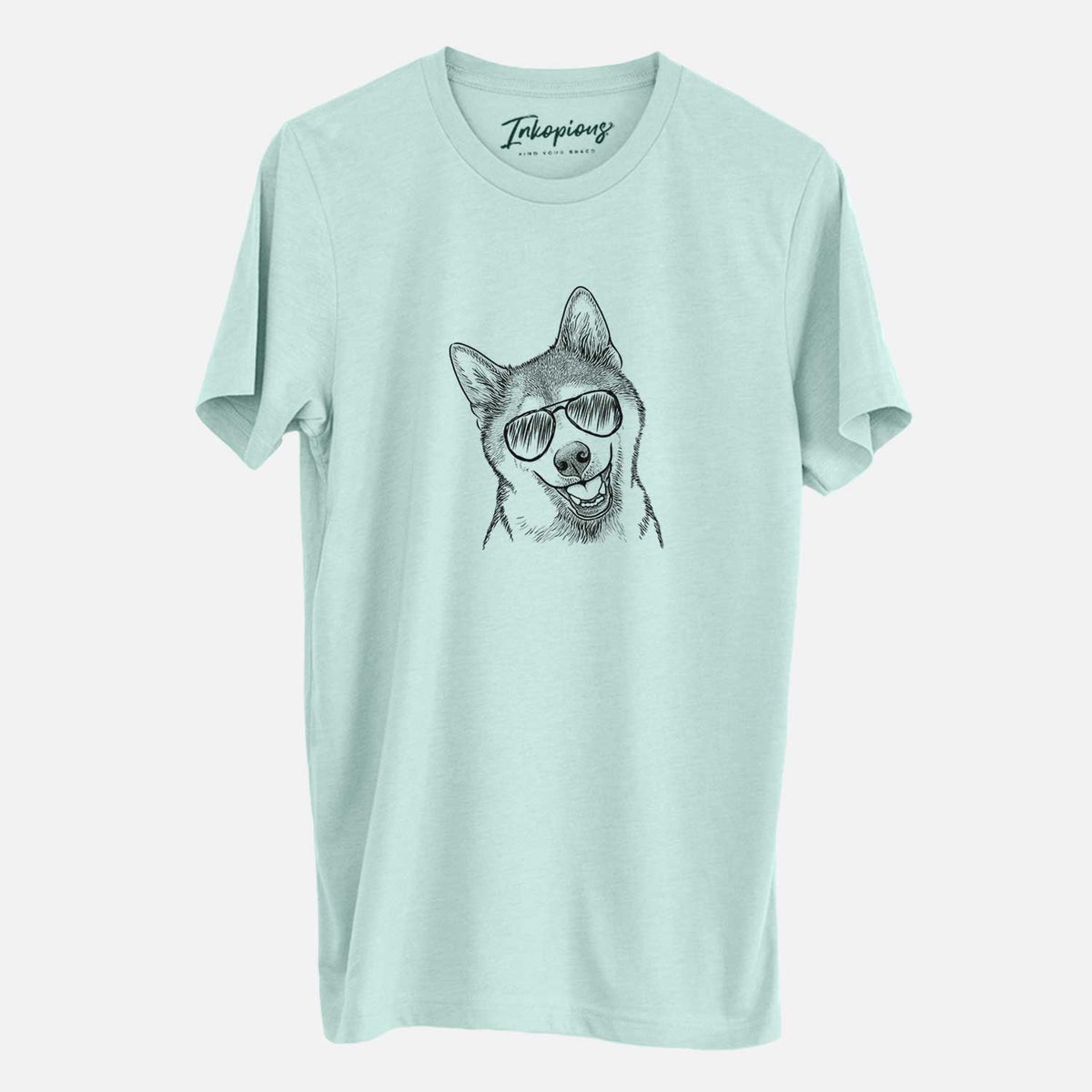 Aviator Koby the Shiba Inu - Unisex Crewneck