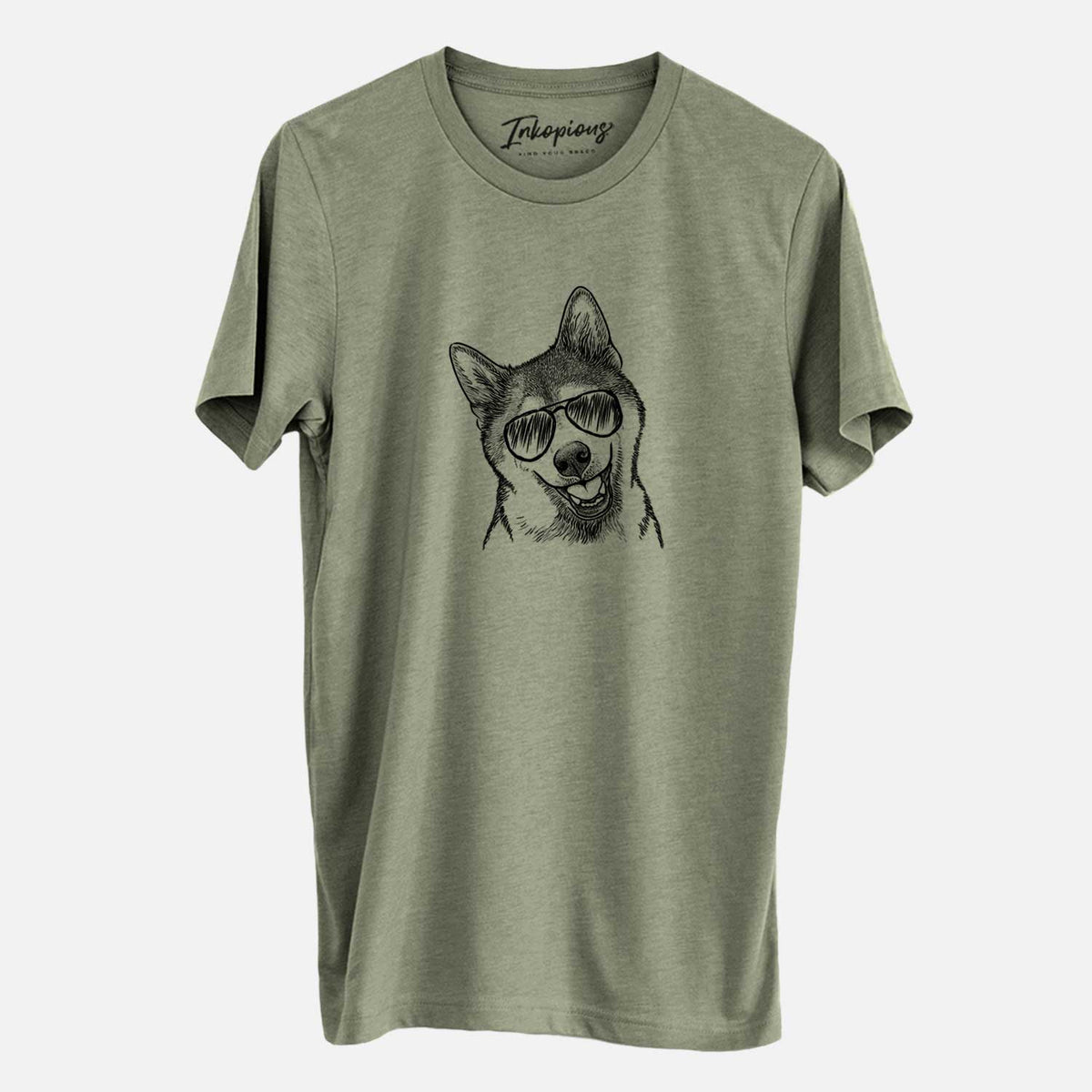 Aviator Koby the Shiba Inu - Unisex Crewneck