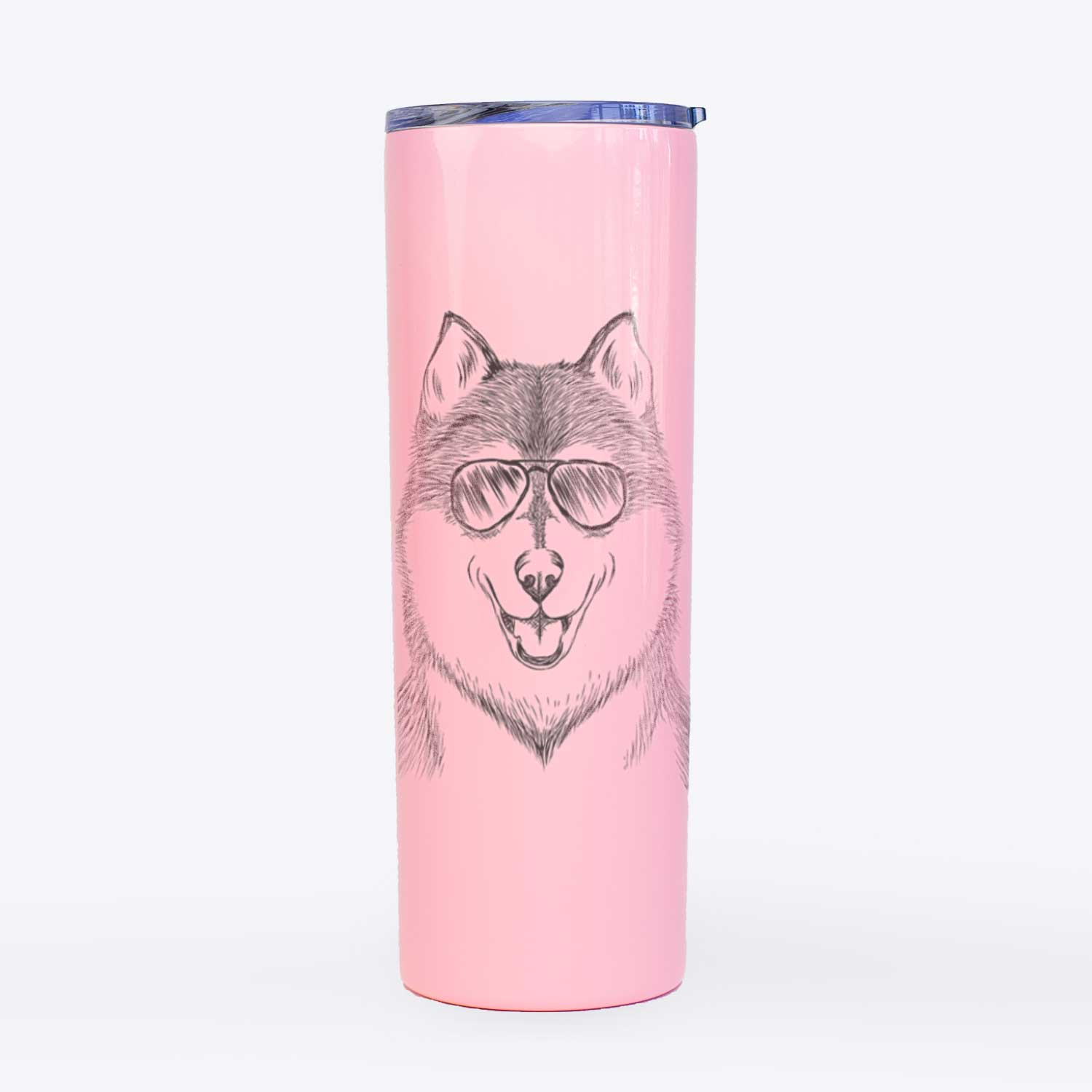 Koda the Siberian Husky - 20oz Skinny Tumbler