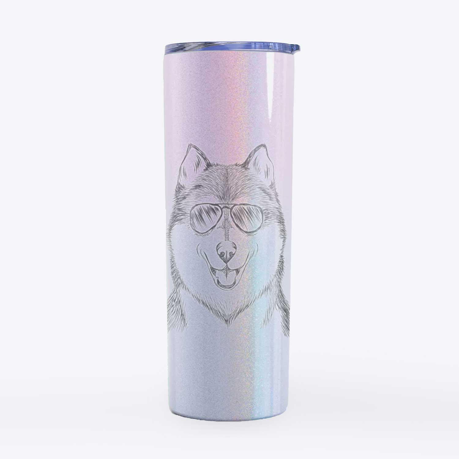 Koda the Siberian Husky - 20oz Skinny Tumbler