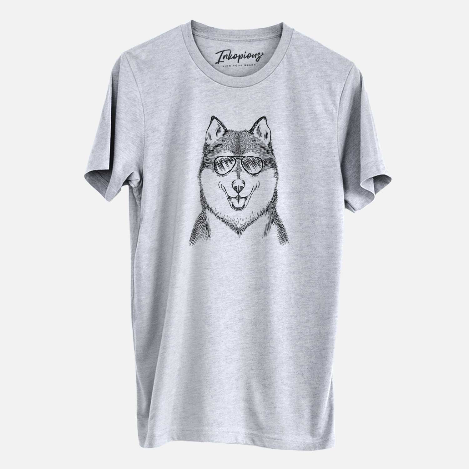 Aviator Koda the Siberian Husky - Unisex Crewneck