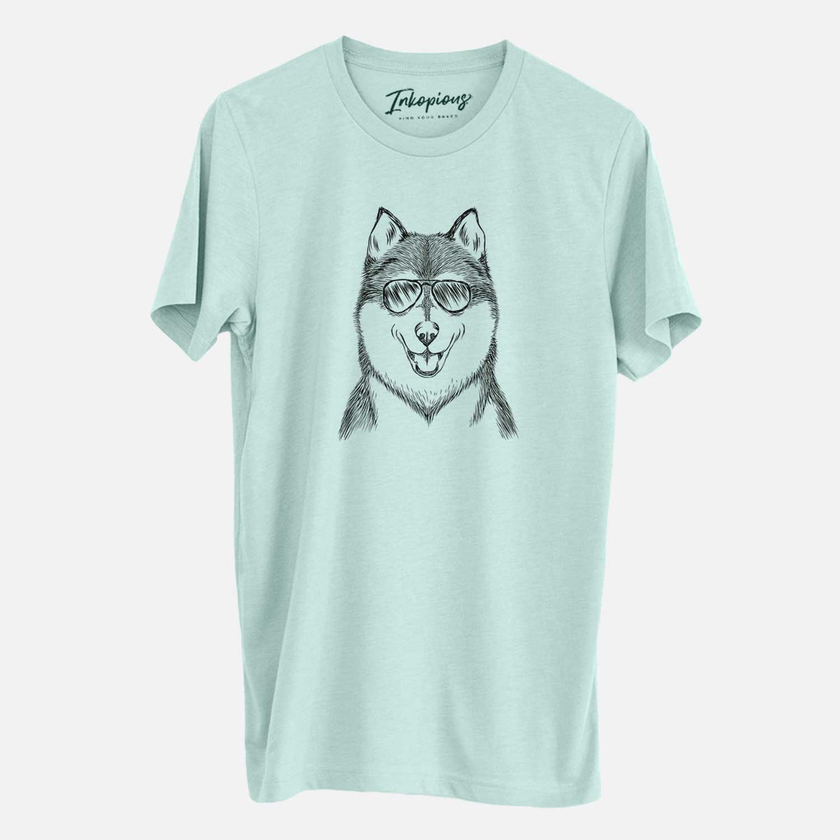 Aviator Koda the Siberian Husky - Unisex Crewneck