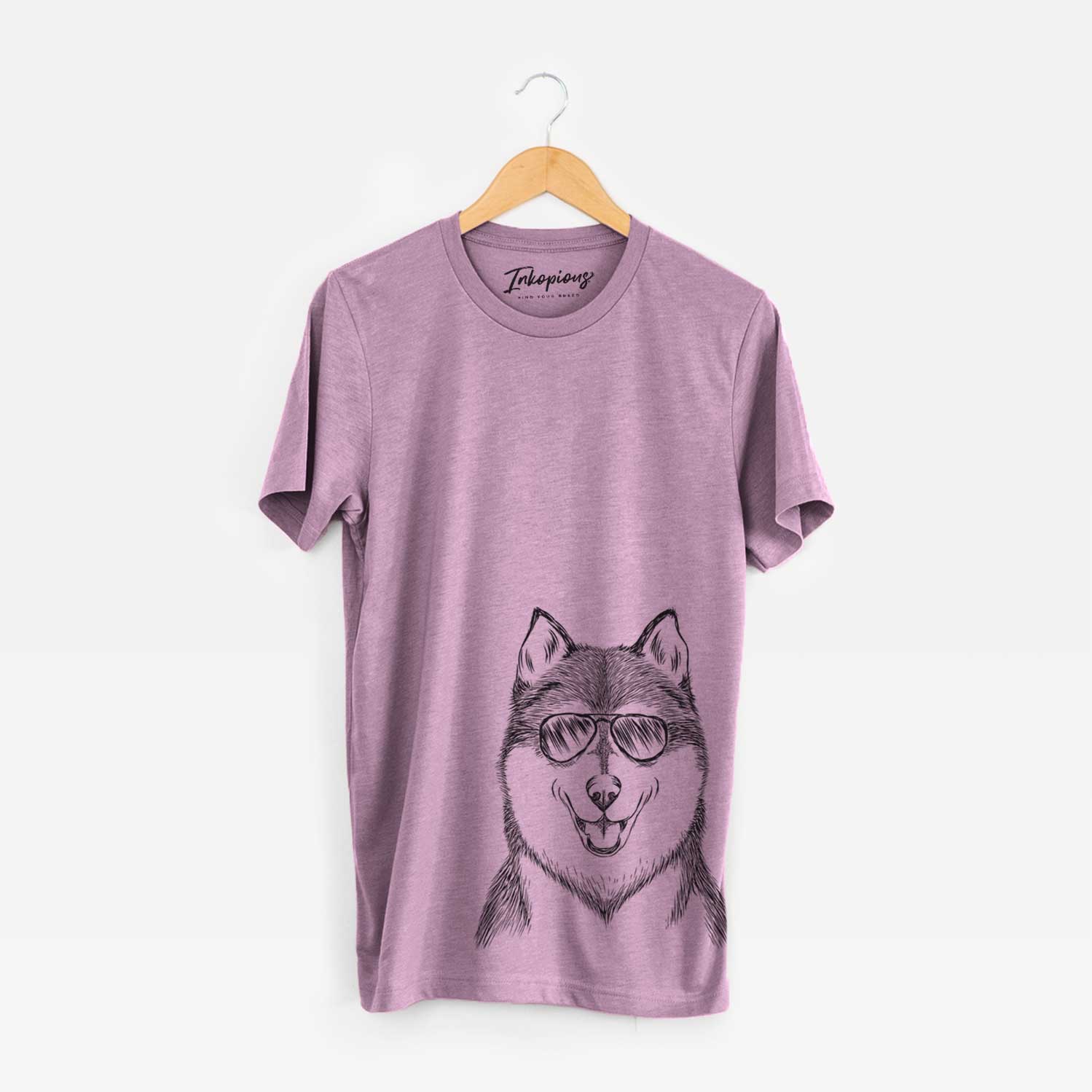 Aviator Koda the Siberian Husky - Unisex Crewneck