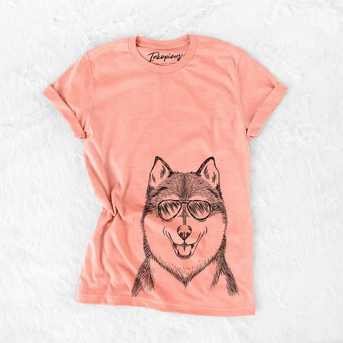 Koda the Siberian Husky - Bella Canvas Unisex Crewneck