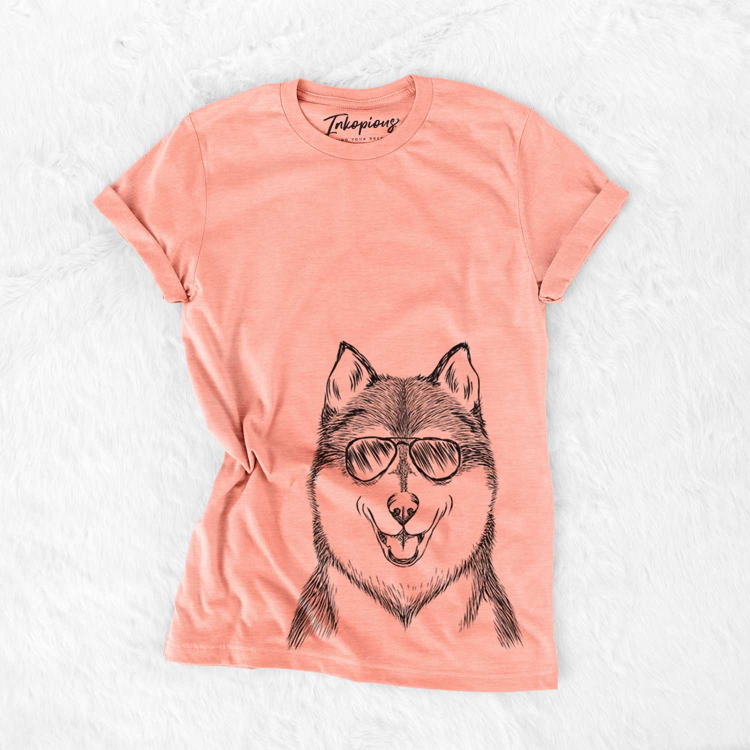 Koda the Siberian Husky - Bella Canvas Unisex Crewneck