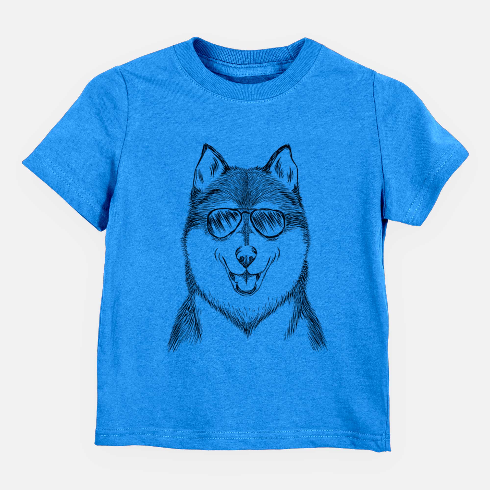 Aviator Koda the Siberian Husky - Kids/Youth/Toddler Shirt