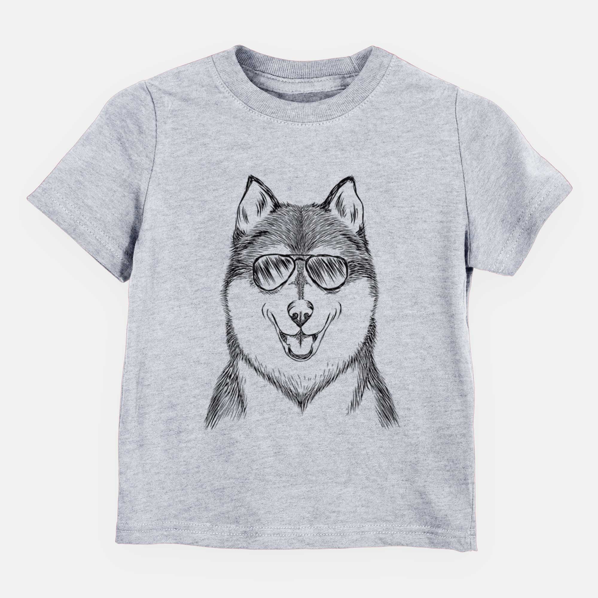 Aviator Koda the Siberian Husky - Kids/Youth/Toddler Shirt