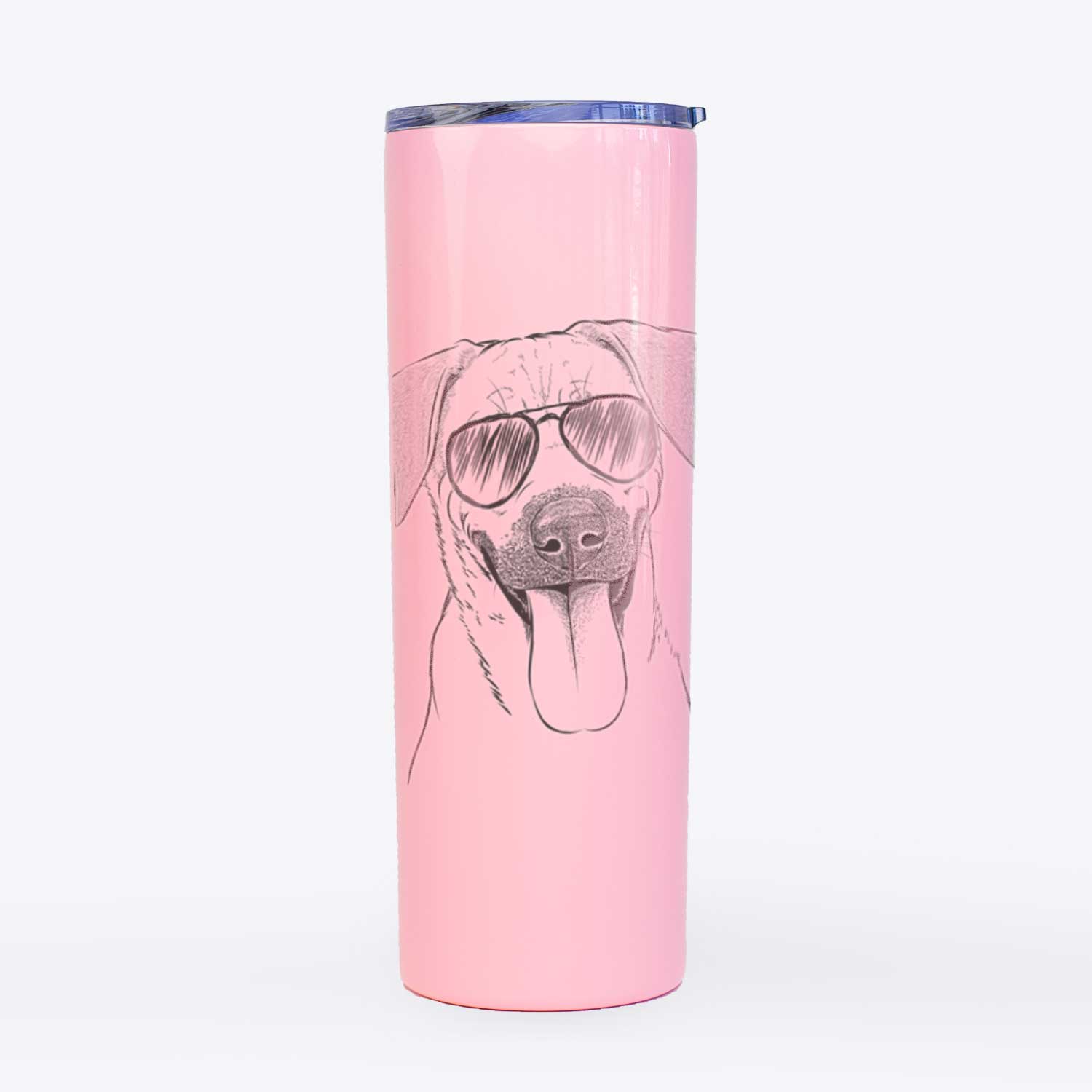 Koda the Black Mouth Cur - 20oz Skinny Tumbler