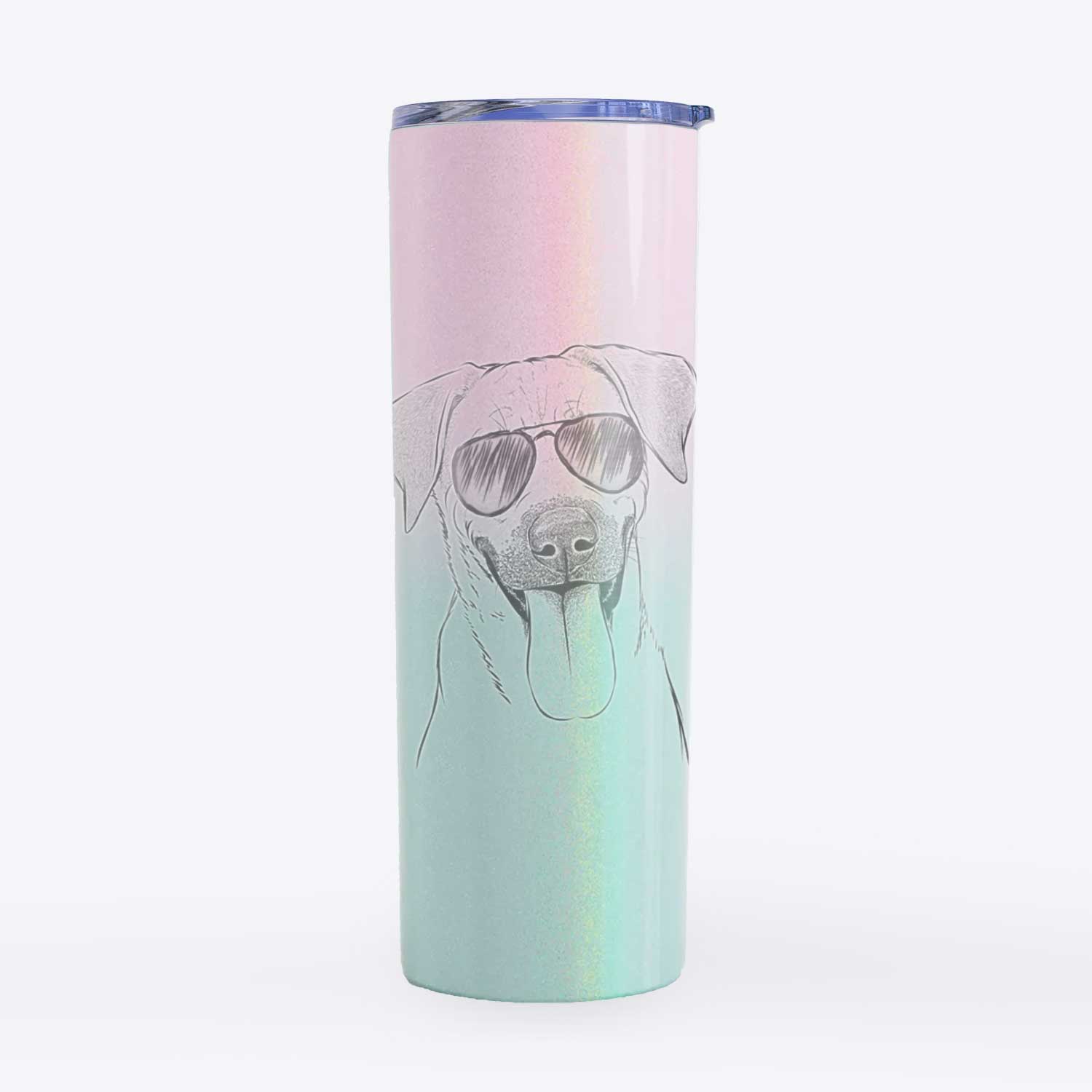 Koda the Black Mouth Cur - 20oz Skinny Tumbler