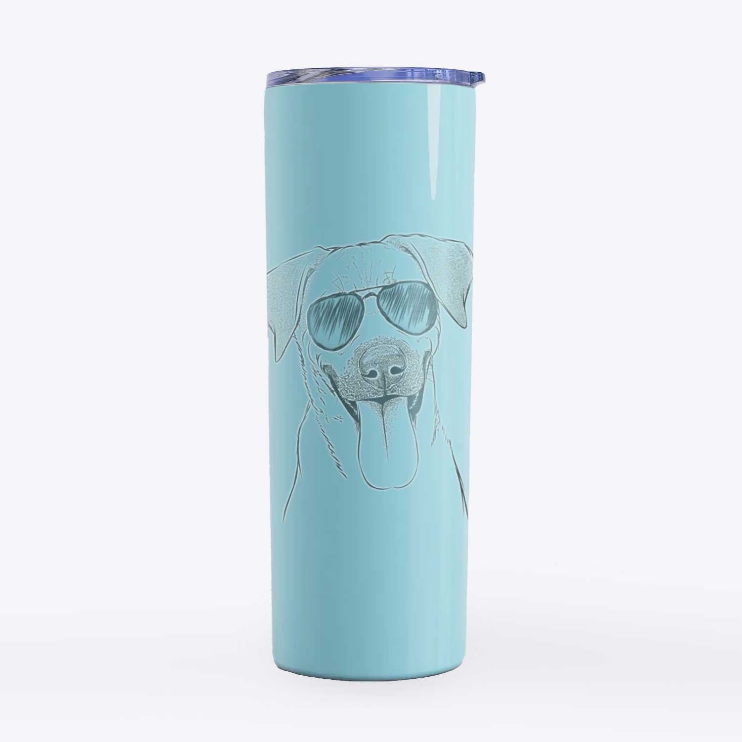 Koda the Black Mouth Cur - 20oz Skinny Tumbler