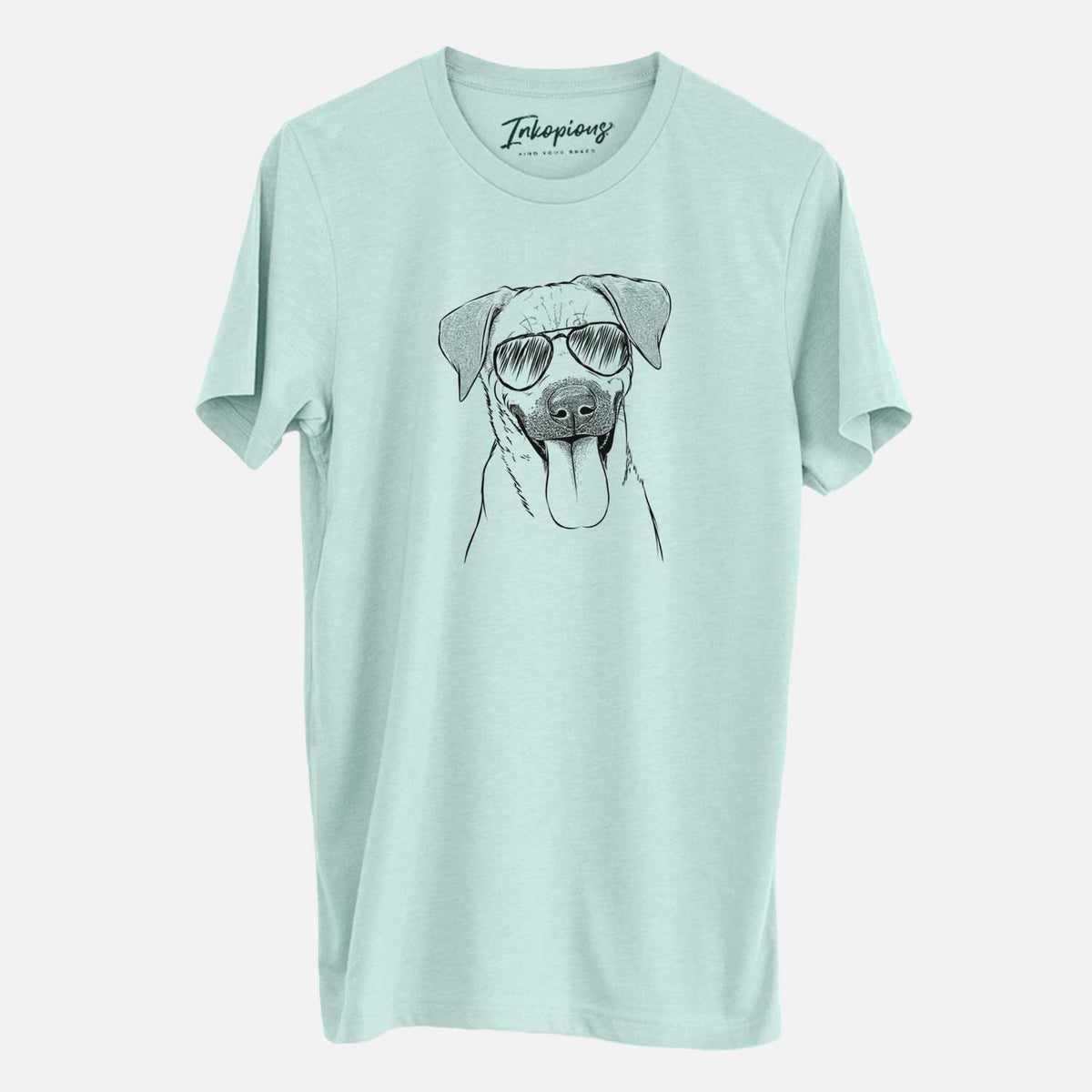 Aviator Koda the Black Mouth Cur - Unisex Crewneck