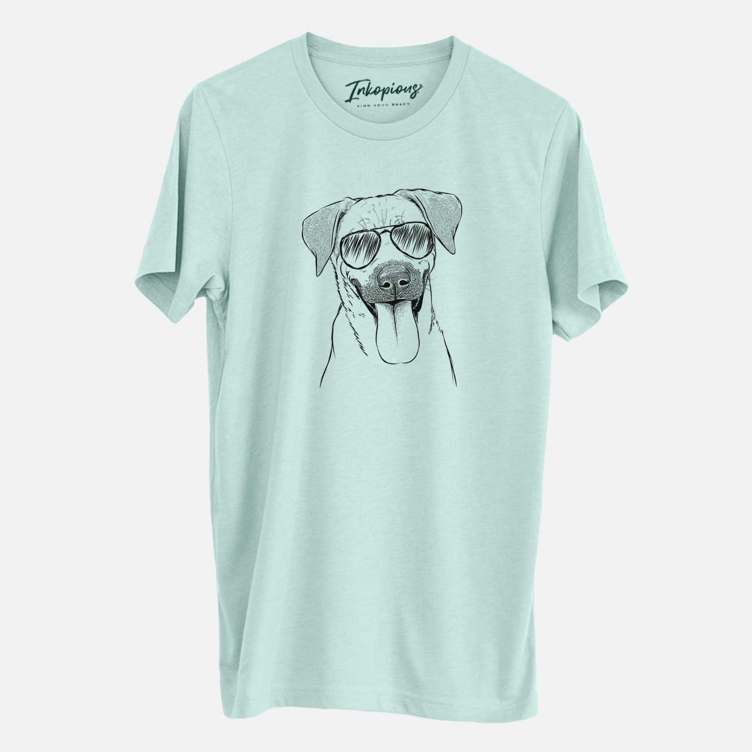 Aviator Koda the Black Mouth Cur - Unisex Crewneck