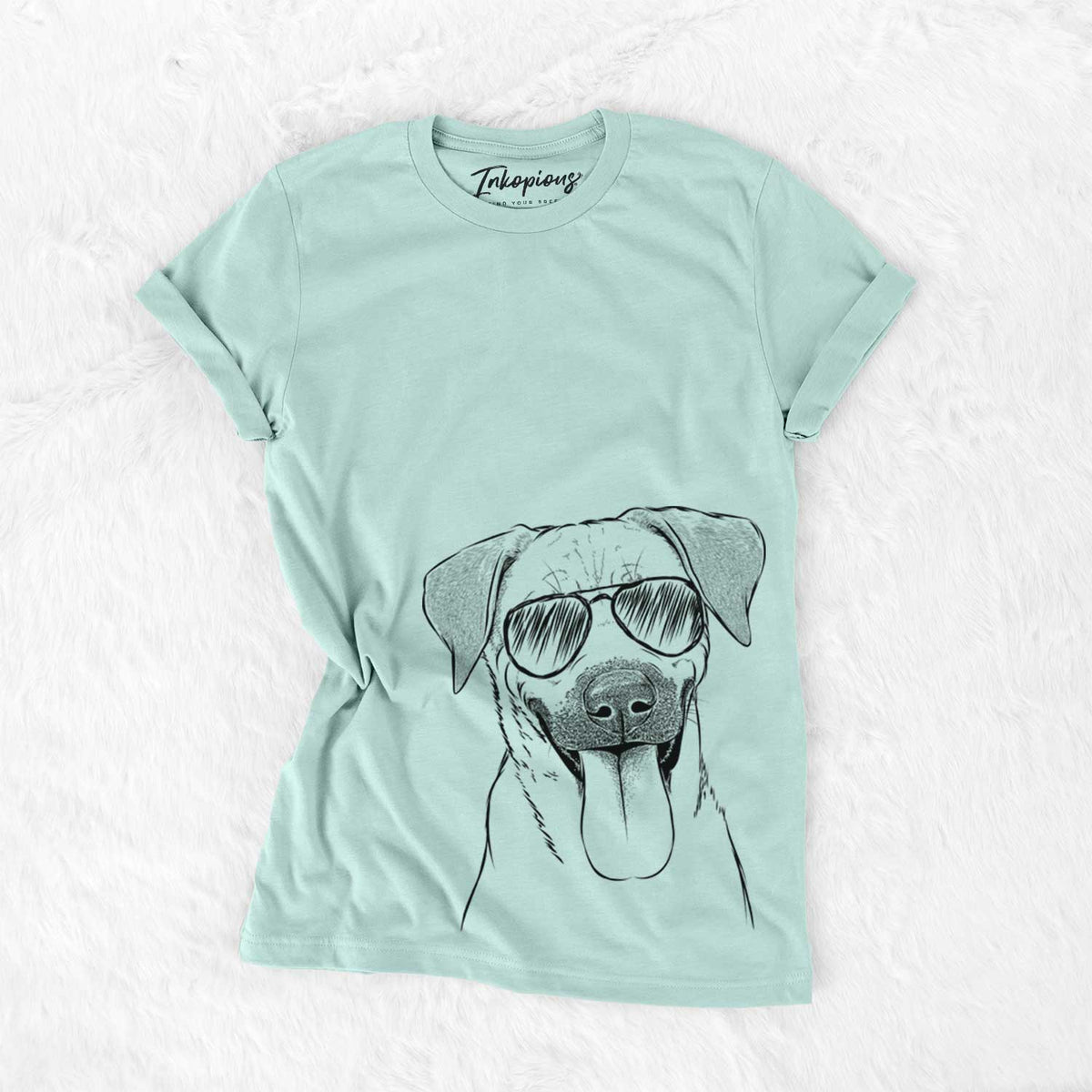 Aviator Koda the Black Mouth Cur - Unisex Crewneck