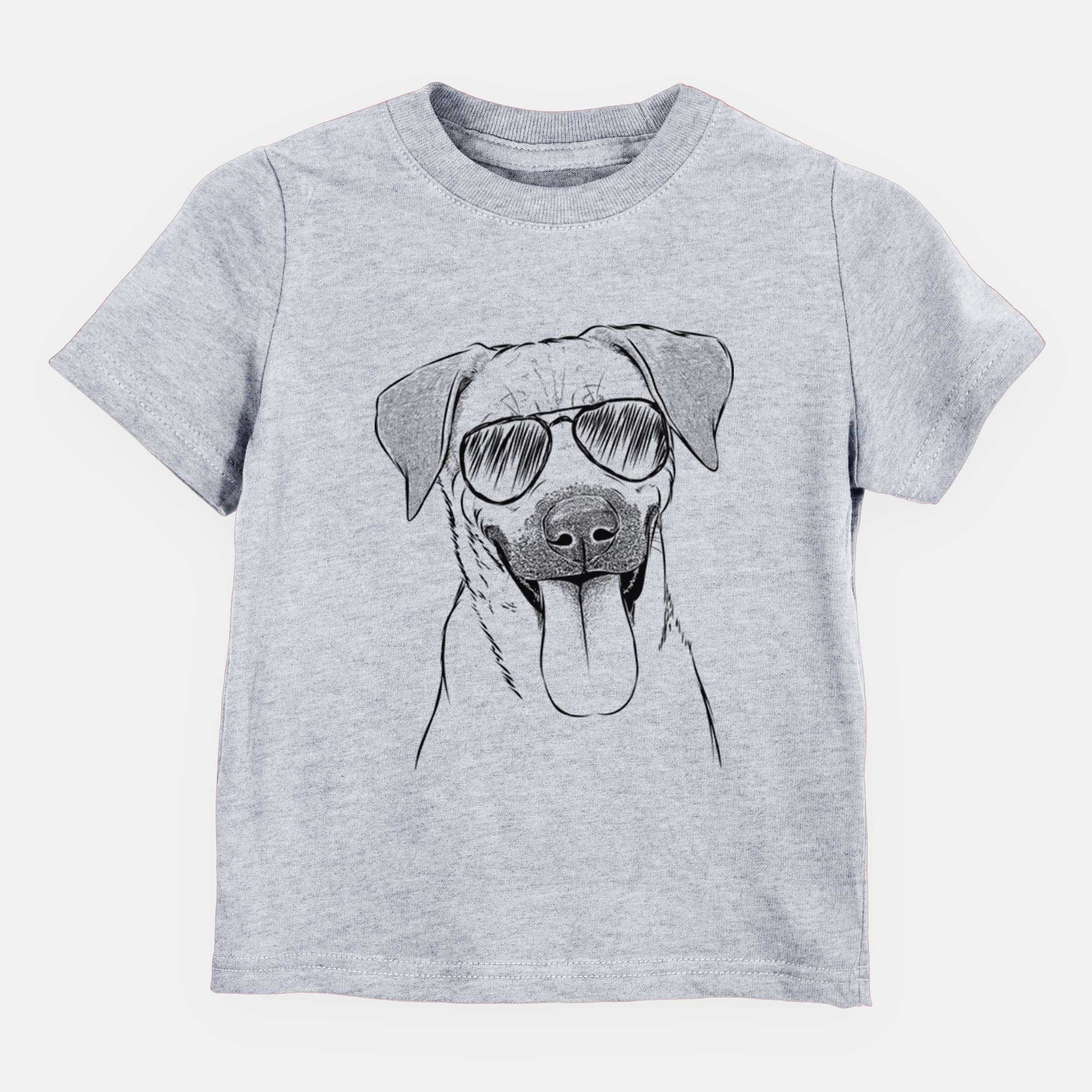 Aviator Koda the Black Mouth Cur - Kids/Youth/Toddler Shirt