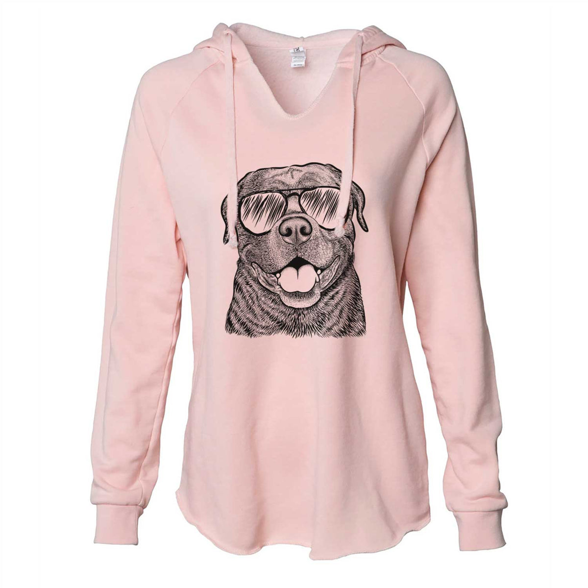 Kojak the Rottweiler - Cali Wave Hooded Sweatshirt