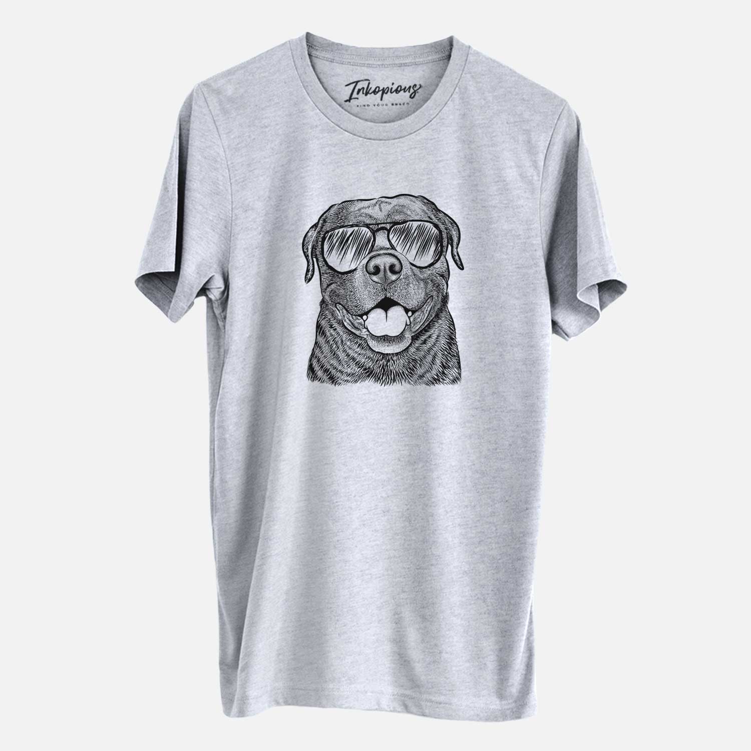 Aviator Kojak the Rottweiler - Unisex Crewneck